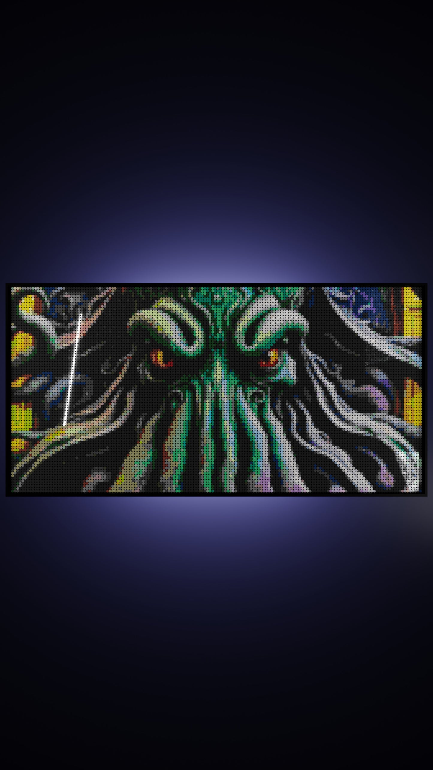 Arrival of Cthulhu  LEGO® Style mosaic creative DIY building set