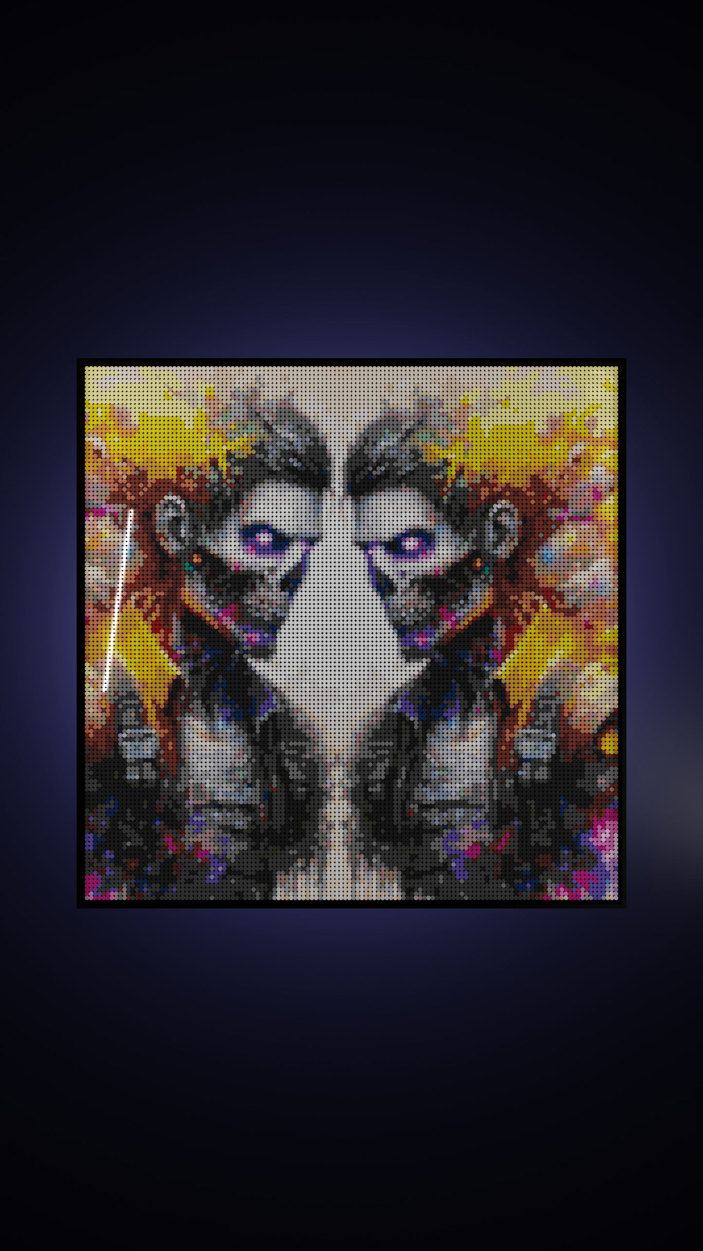 Veil of the Undead LEGO® Style mosaic creative DIY building set