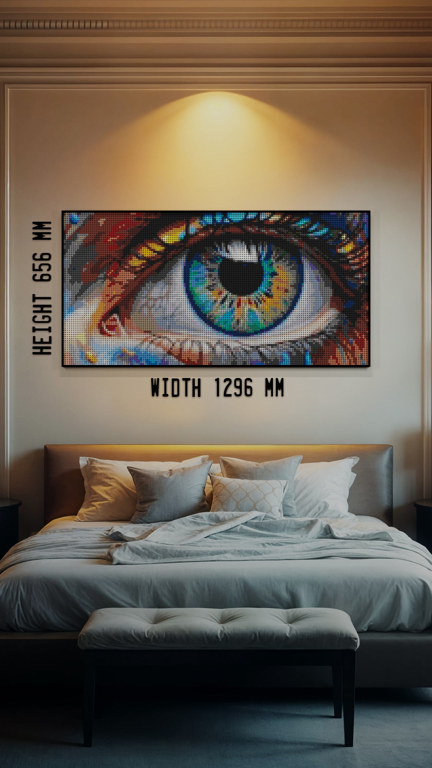 Looking for Art LEGO® Style mosaic creative DIY building set