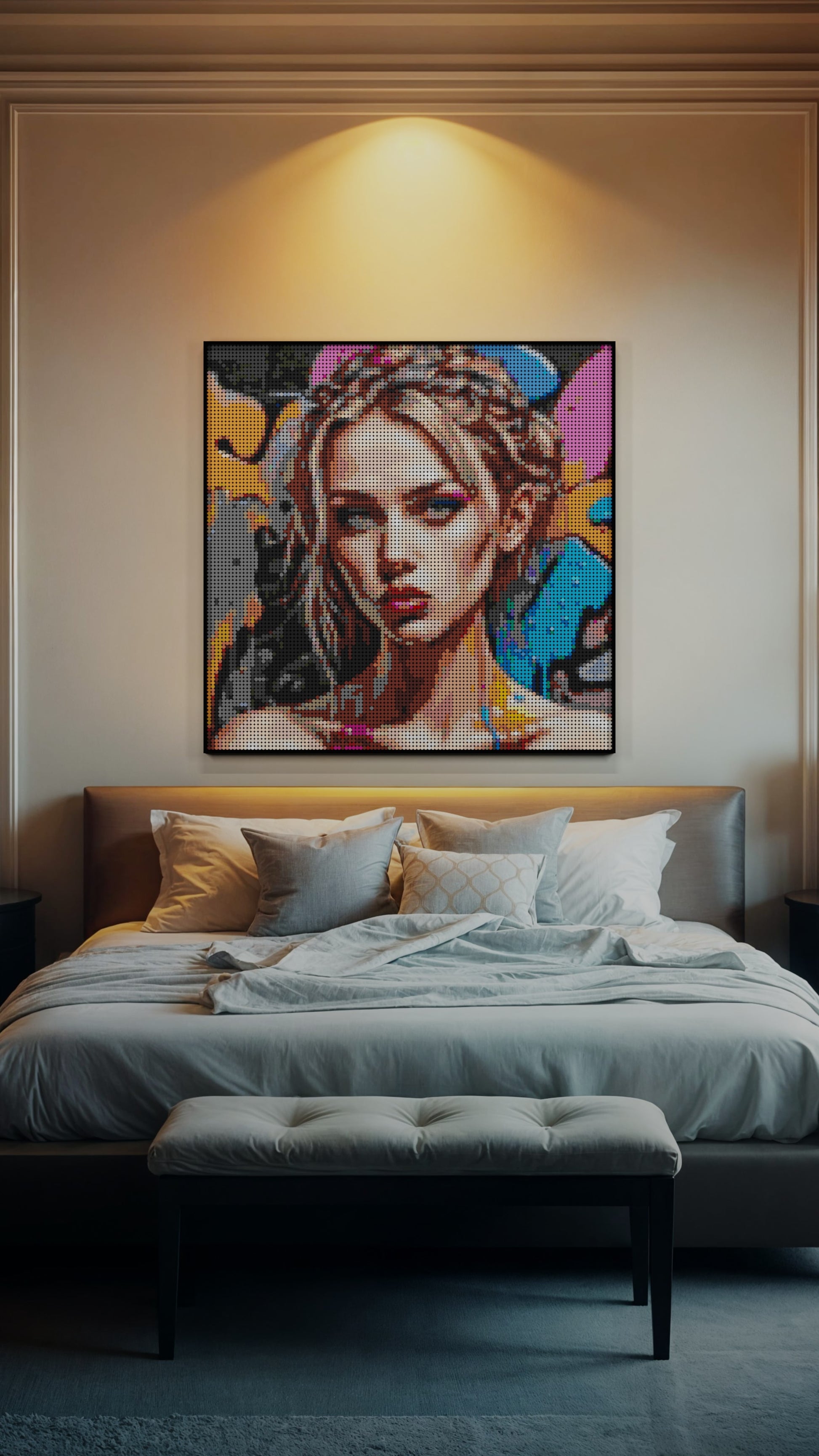 Canvas Muse (13,153 Pieces)  | Brick-Art Mosaic Set