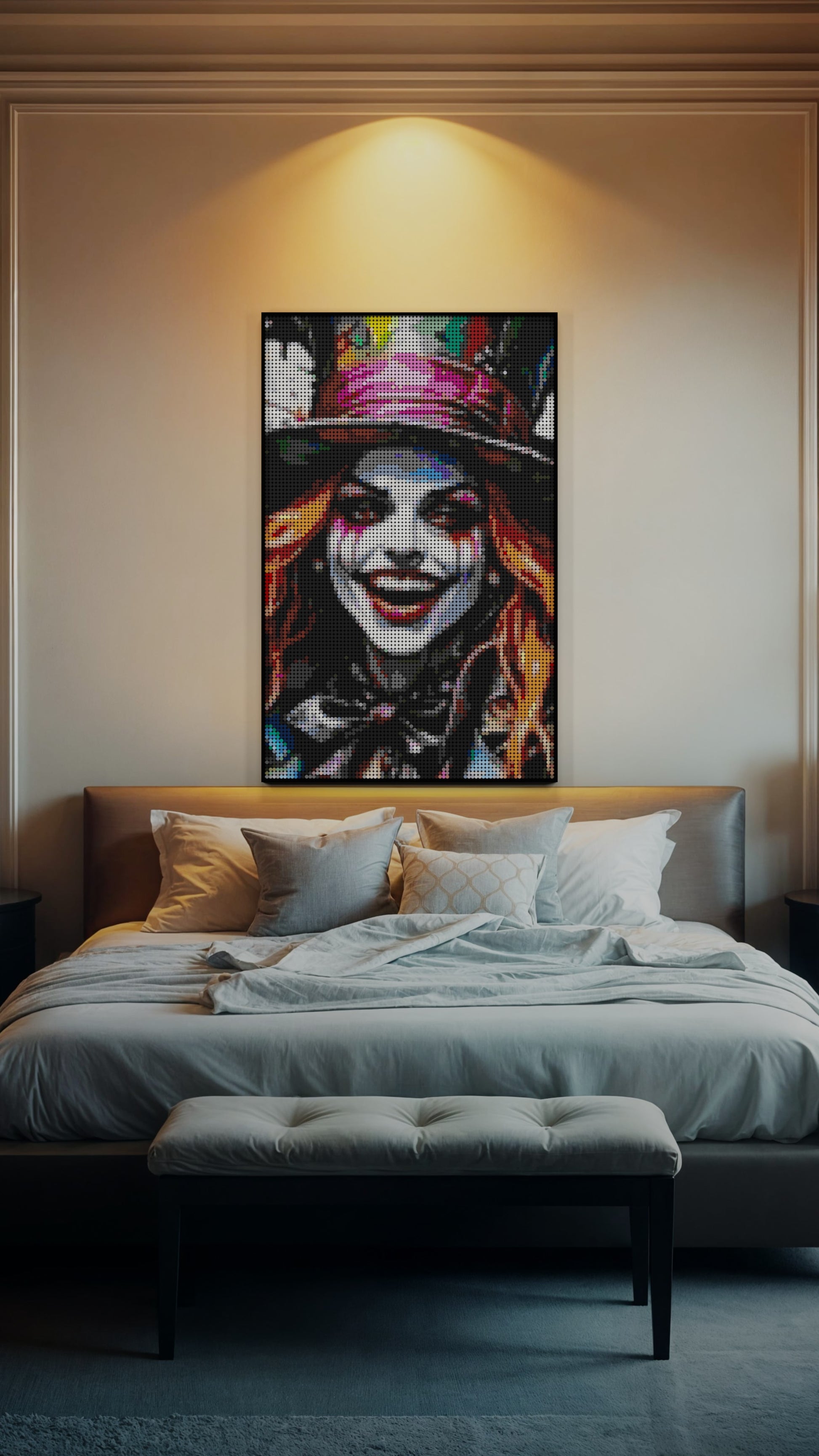 The Mad Hattress (10,769 Pieces)  | Brick-Art Mosaic Set
