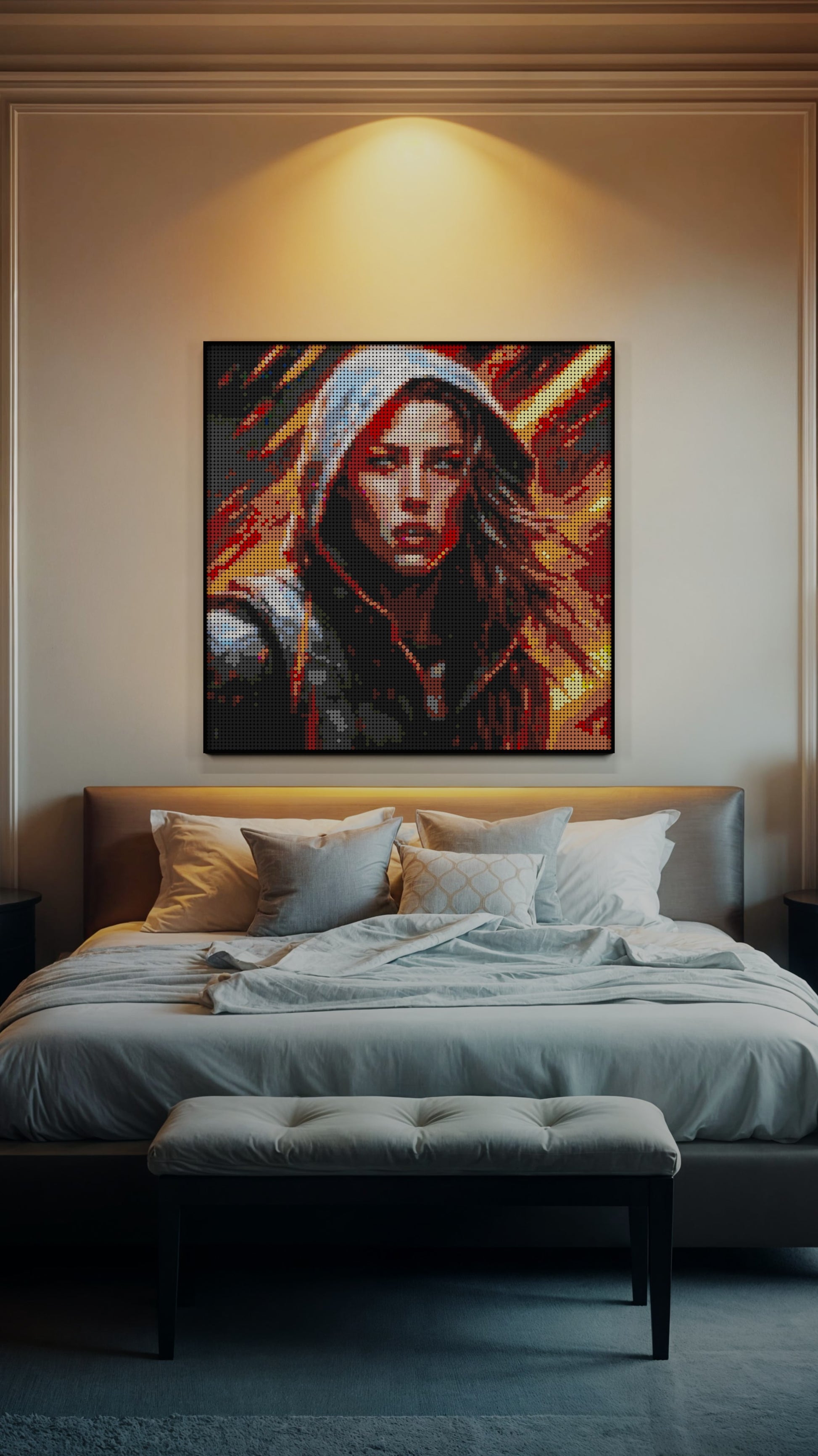 Leona Hellfire (13,153 Pieces)  | Brick-Art Mosaic Set