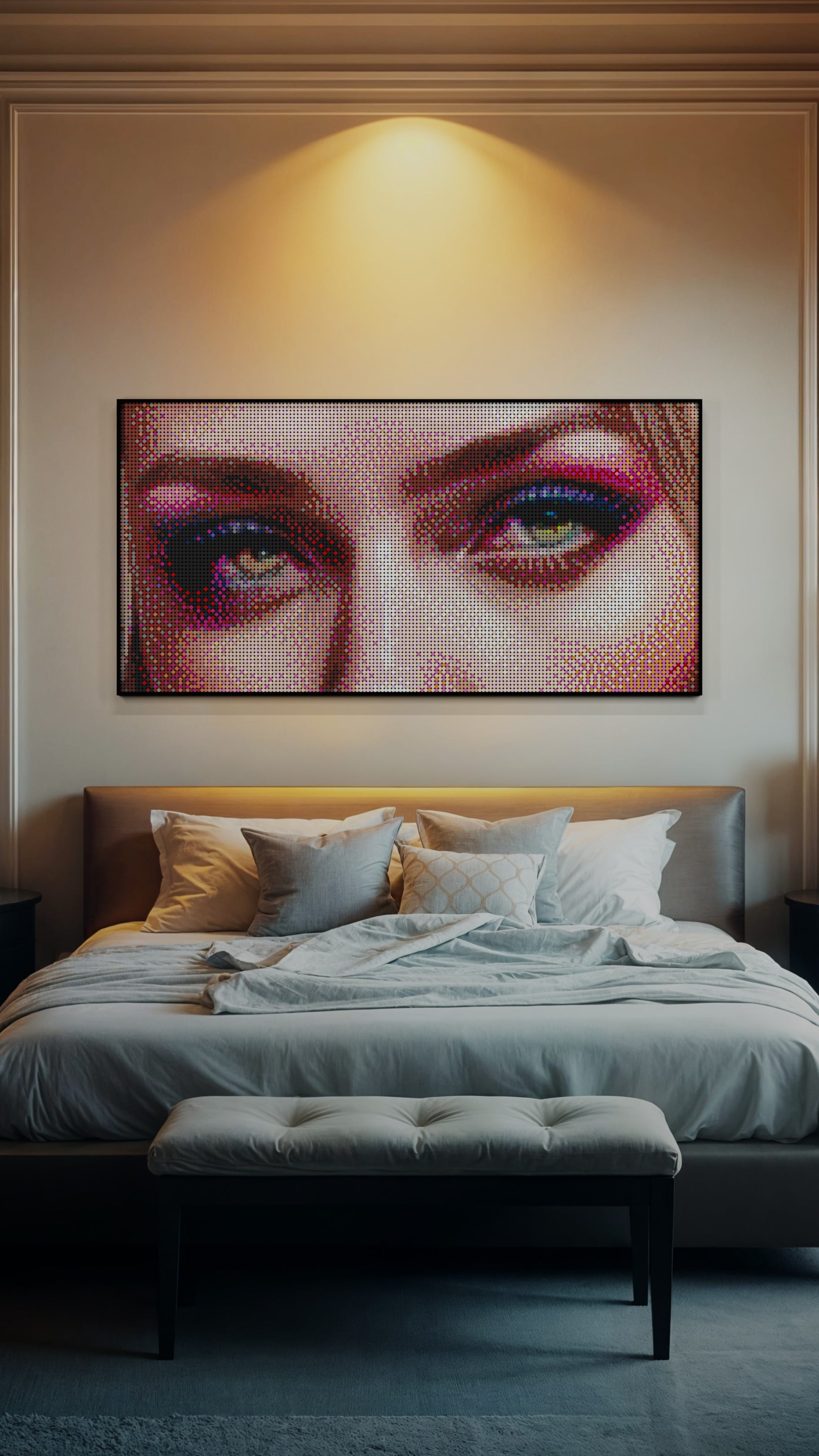 Canvas Muse (13,433 Pieces)  | Brick-Art Mosaic Set