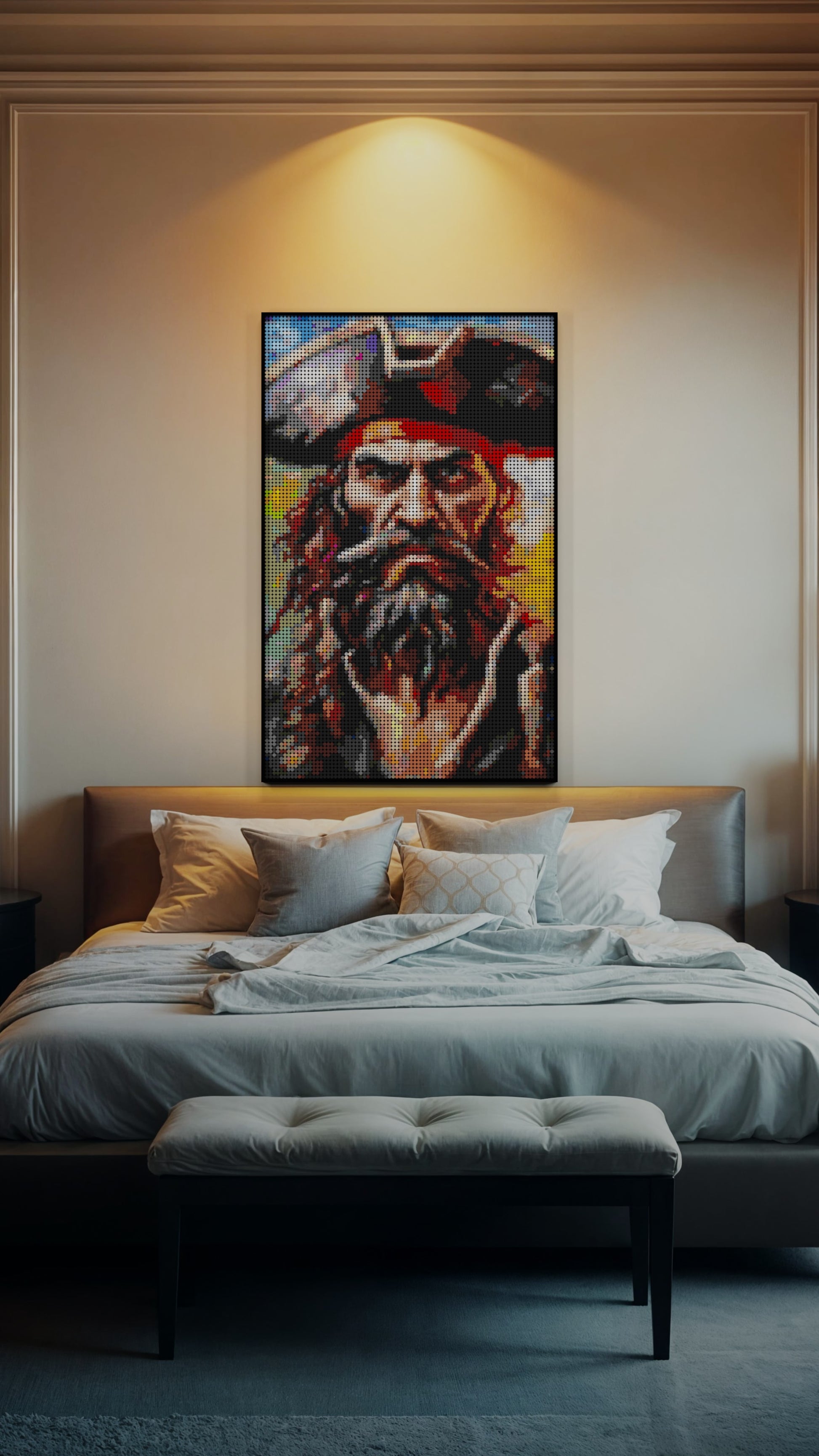 Captain Dreadheart (10,769 Pieces)  | Brick-Art Mosaic Set