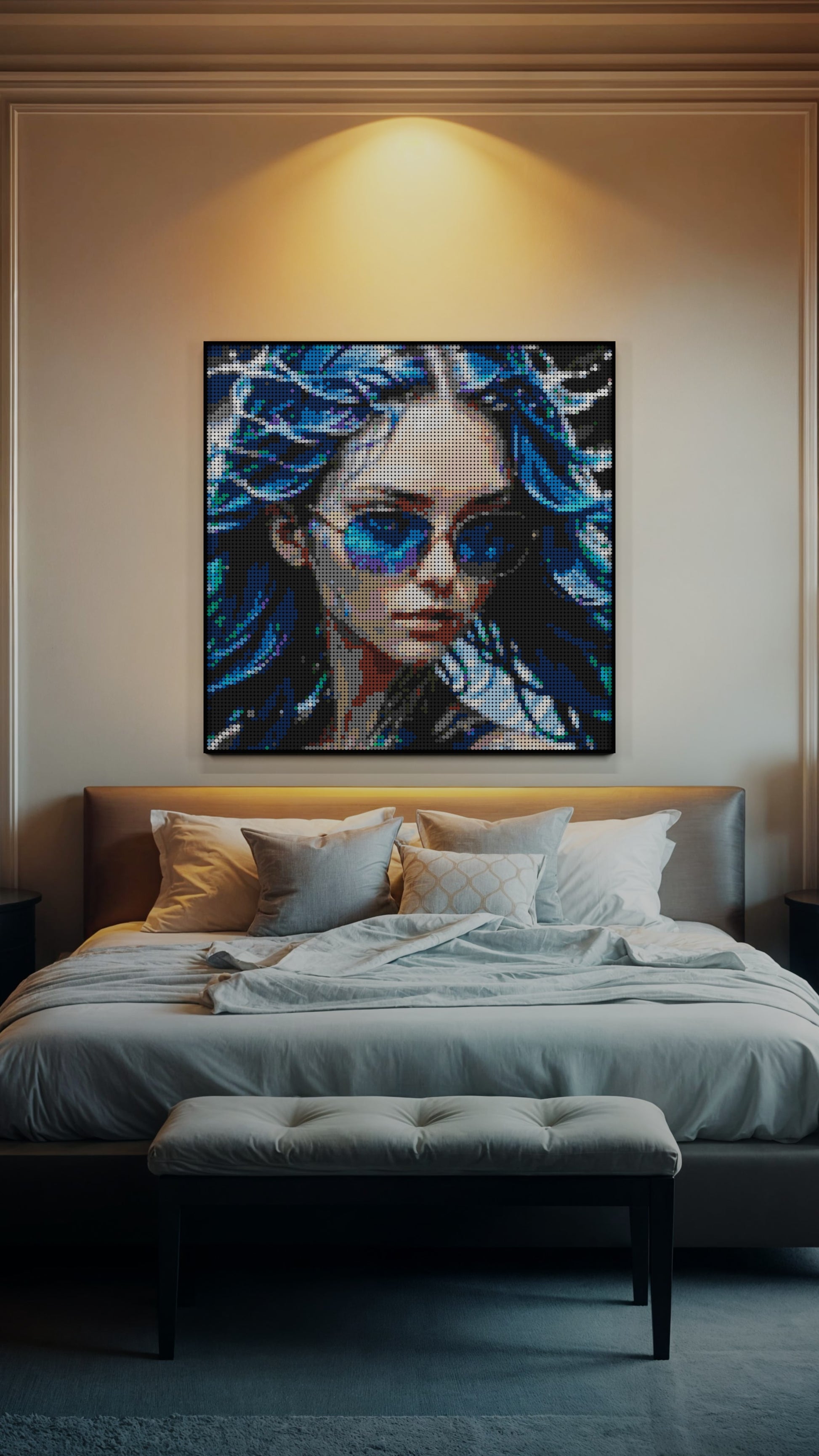 Aqua Enchantress (13,153 Pieces)  | Brick-Art Mosaic Set