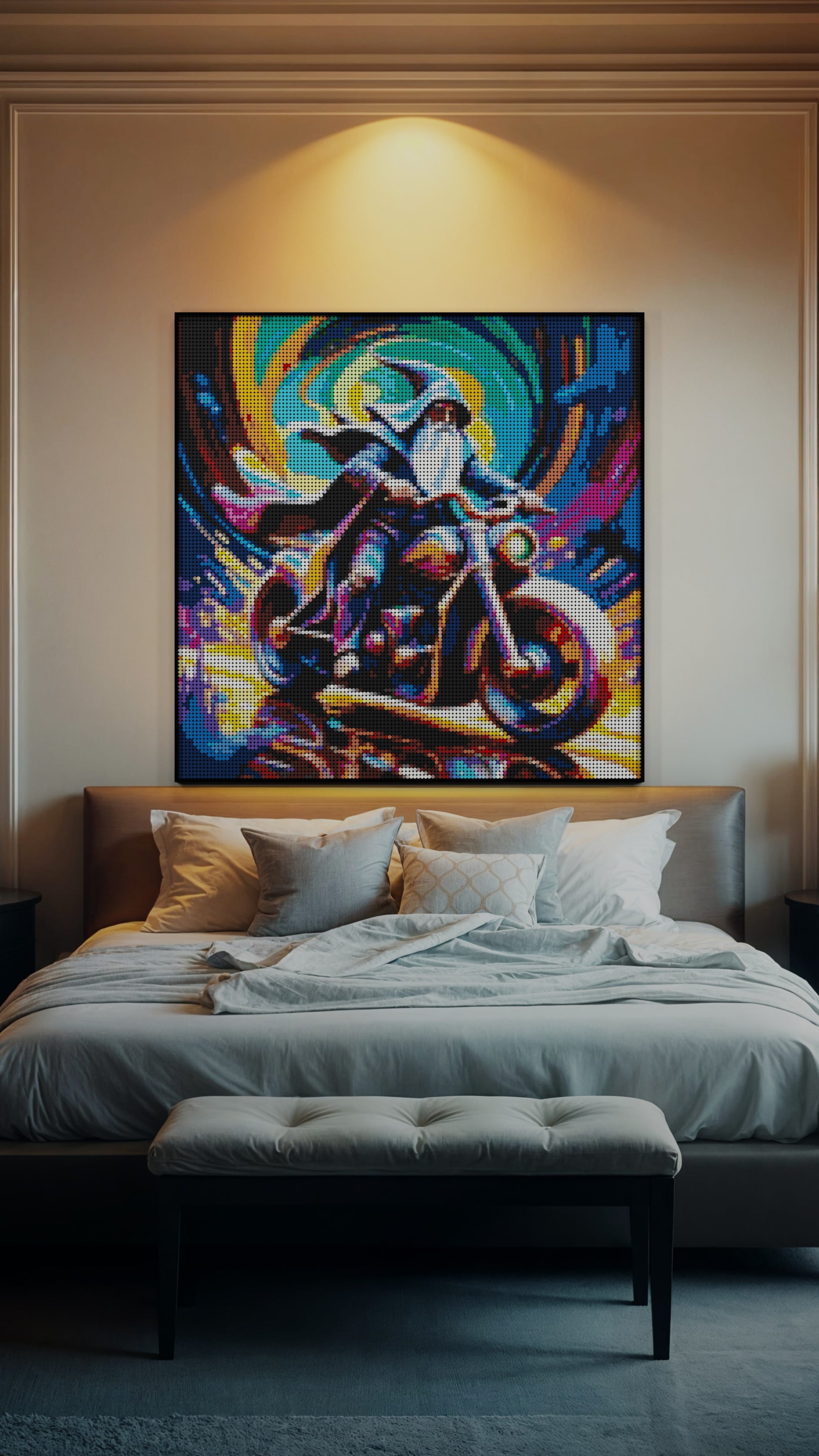 The Rune Roadster (17,132 Pieces)  | Brick-Art Mosaic Set