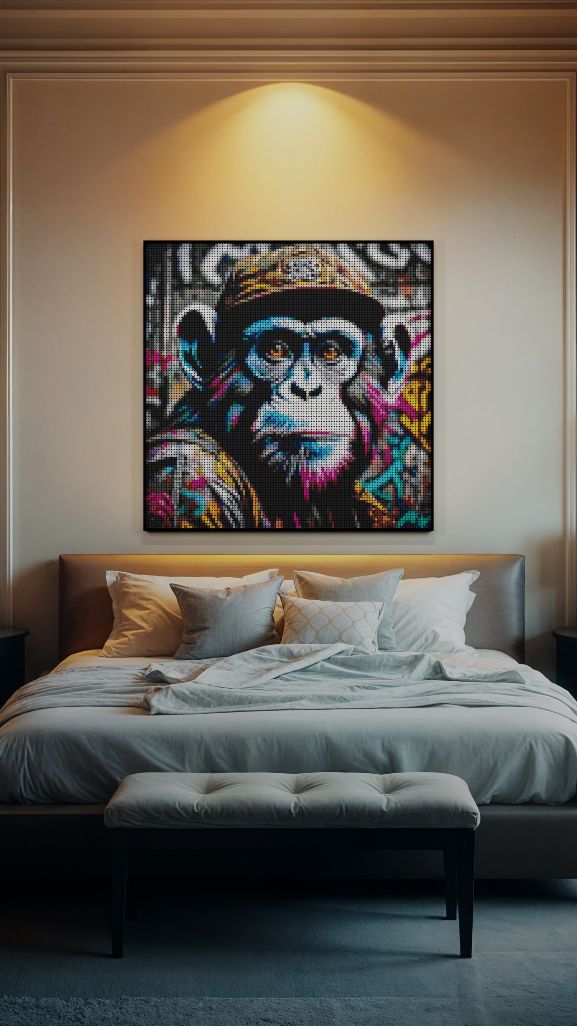 Ape Hop Movement (13,153 Pieces)  | Brick-Art Mosaic Set