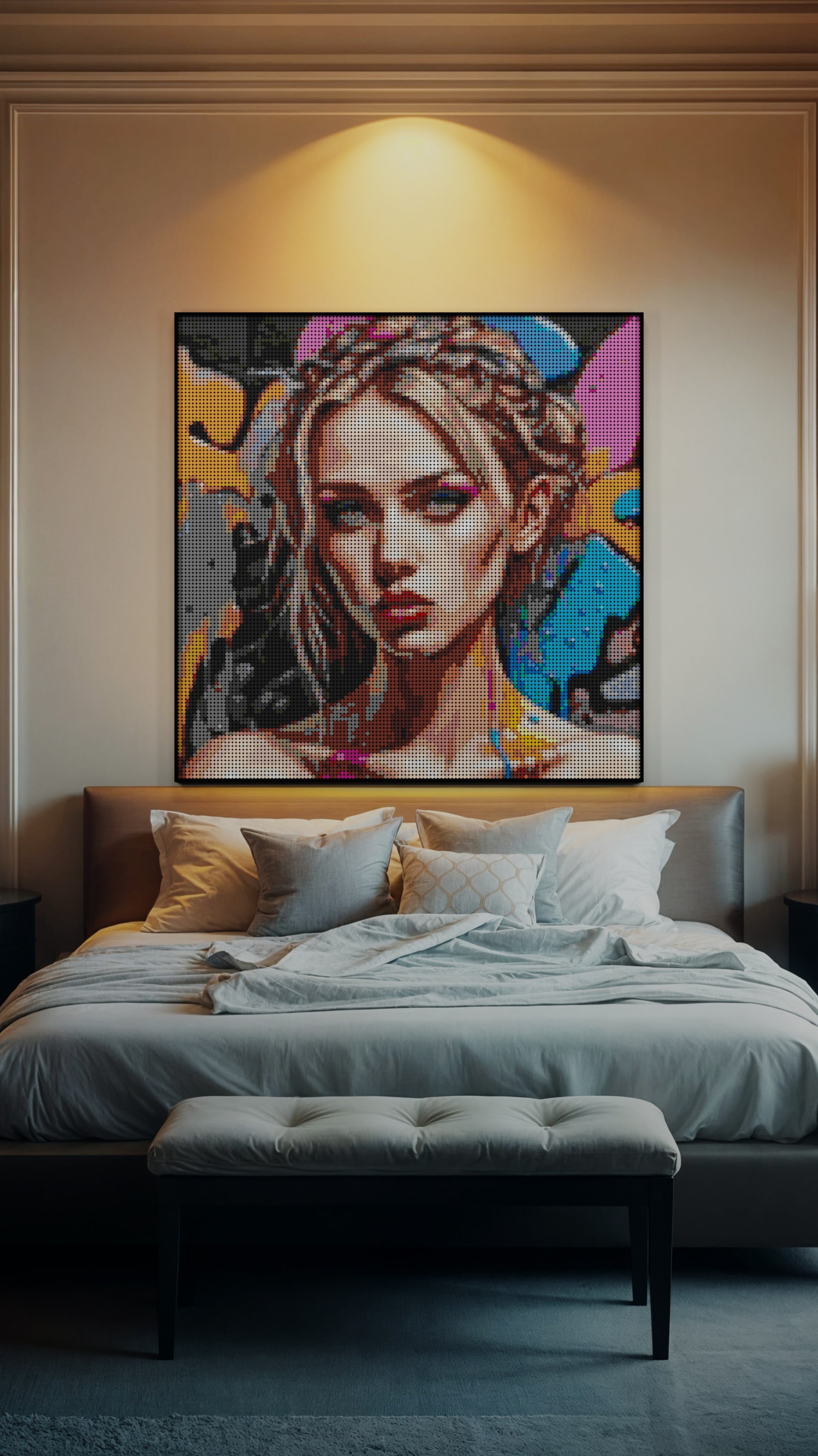 Canvas Muse (17,132 Pieces)  | Brick-Art Mosaic Set