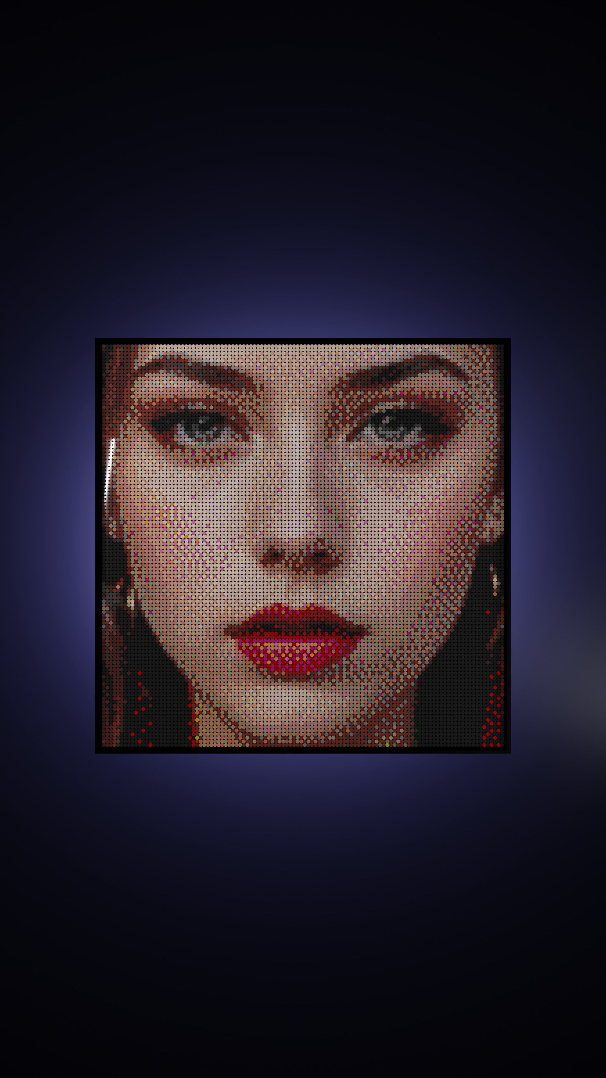 The Alluring Stare (13,153 Pieces)  | Brick-Art Mosaic Set
