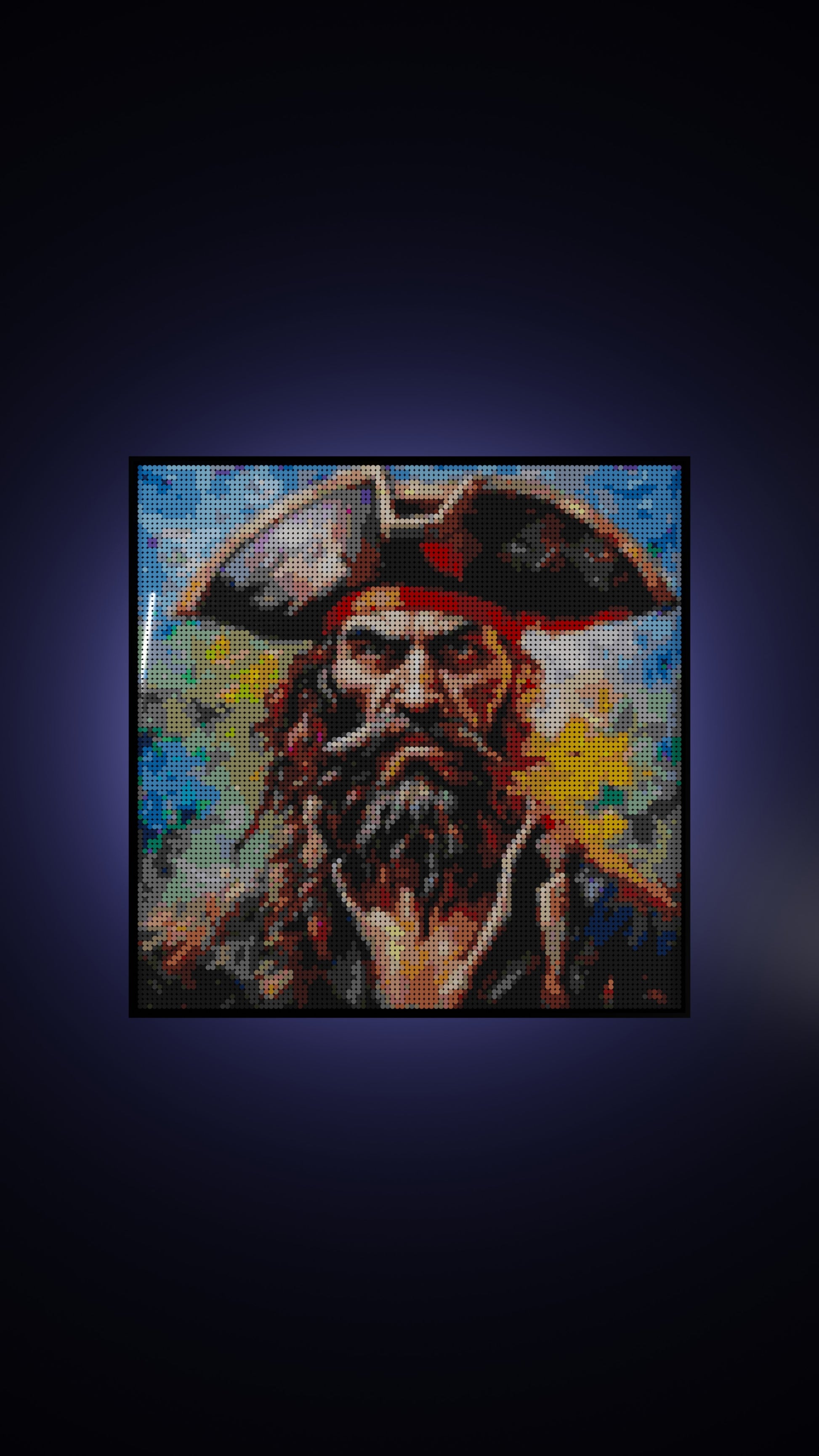 Captain Dreadheart (13,153 Pieces)  | Brick-Art Mosaic Set