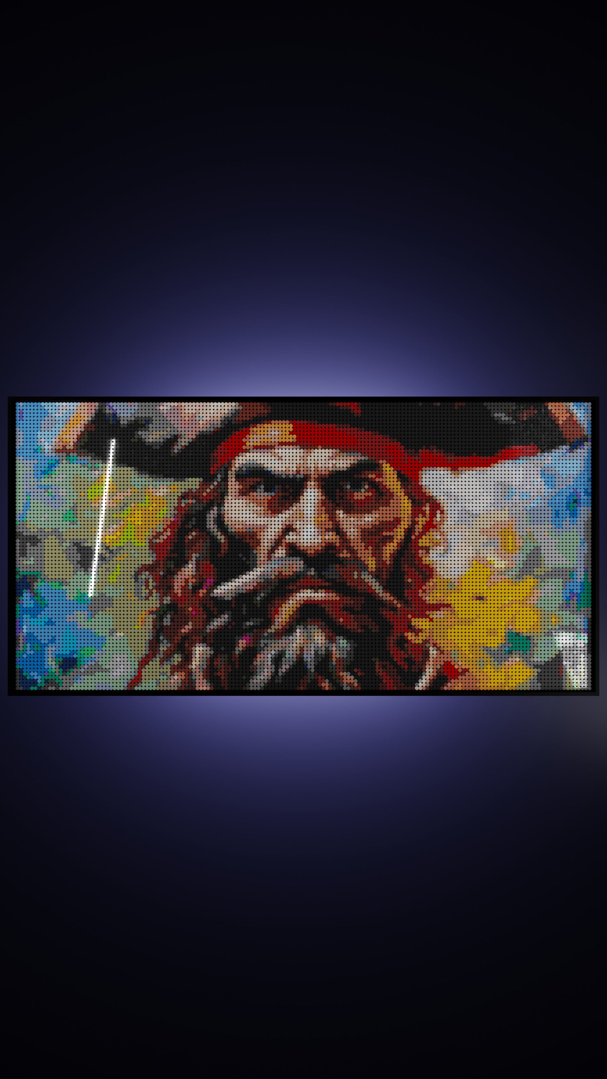 Captain Dreadheart (13,433 Pieces)  | Brick-Art Mosaic Set