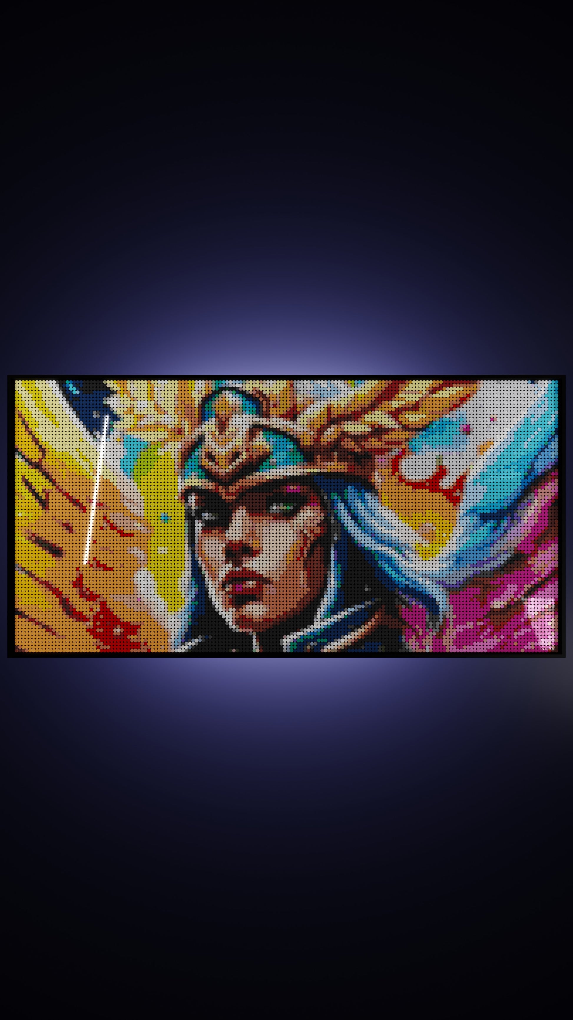 Valkyrie Vibrance (13,433 Pieces)  | Brick-Art Mosaic Set