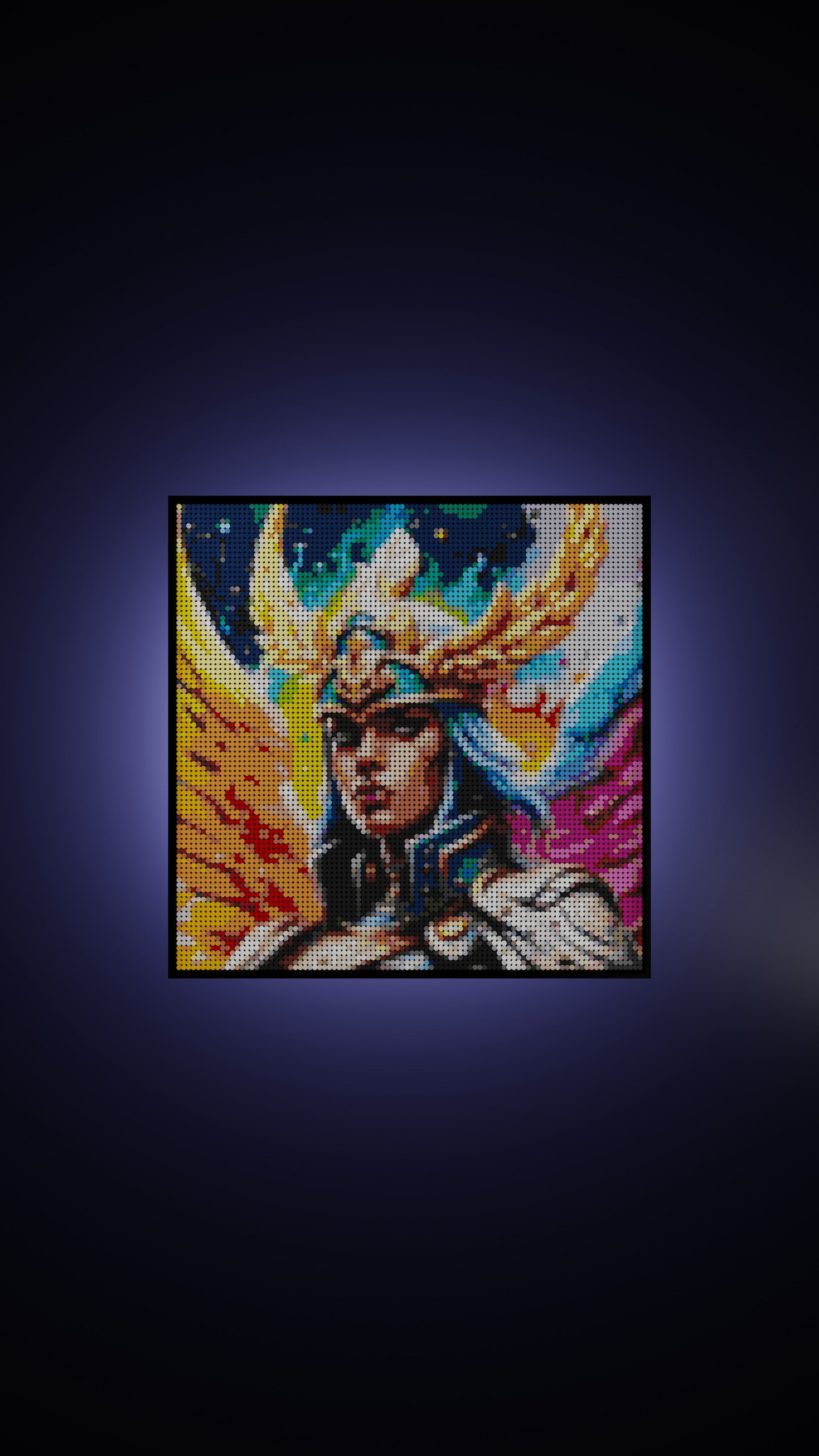 Valkyrie Vibrance (9,700 Pieces)  | Brick-Art Mosaic Set