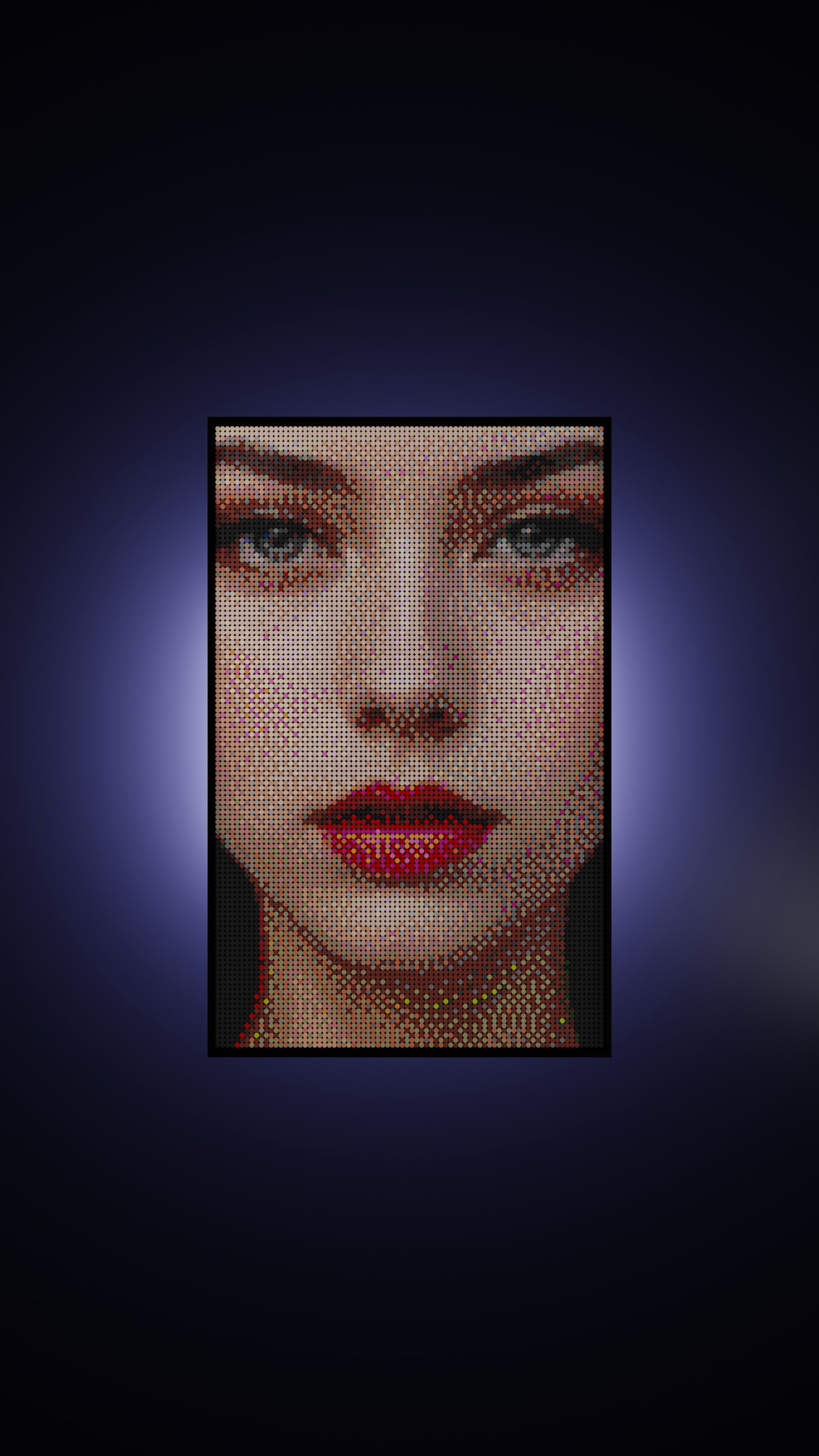 The Alluring Stare (10,769 Pieces)  | Brick-Art Mosaic Set
