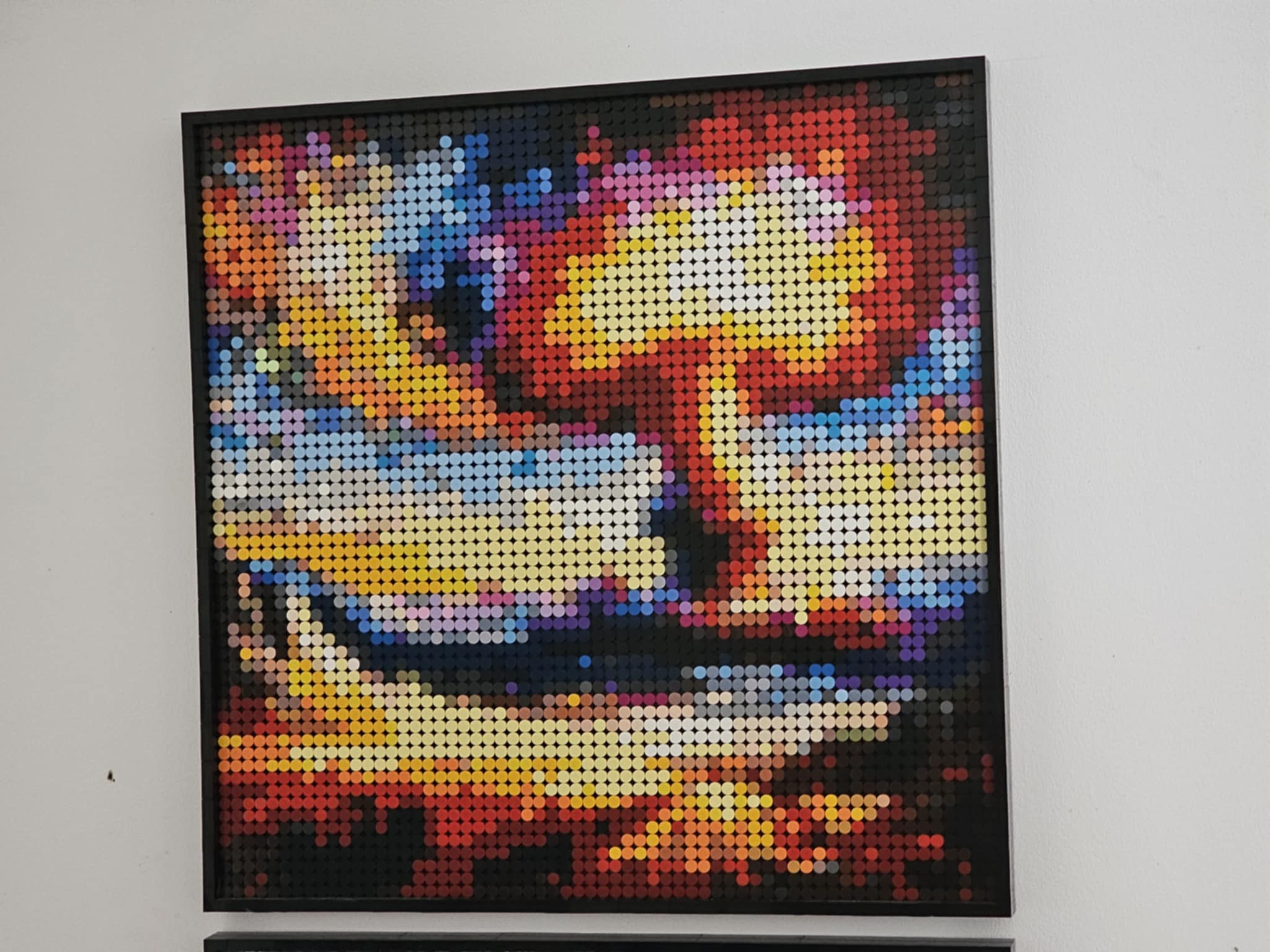 Fallout Bomb Lego Mosaic