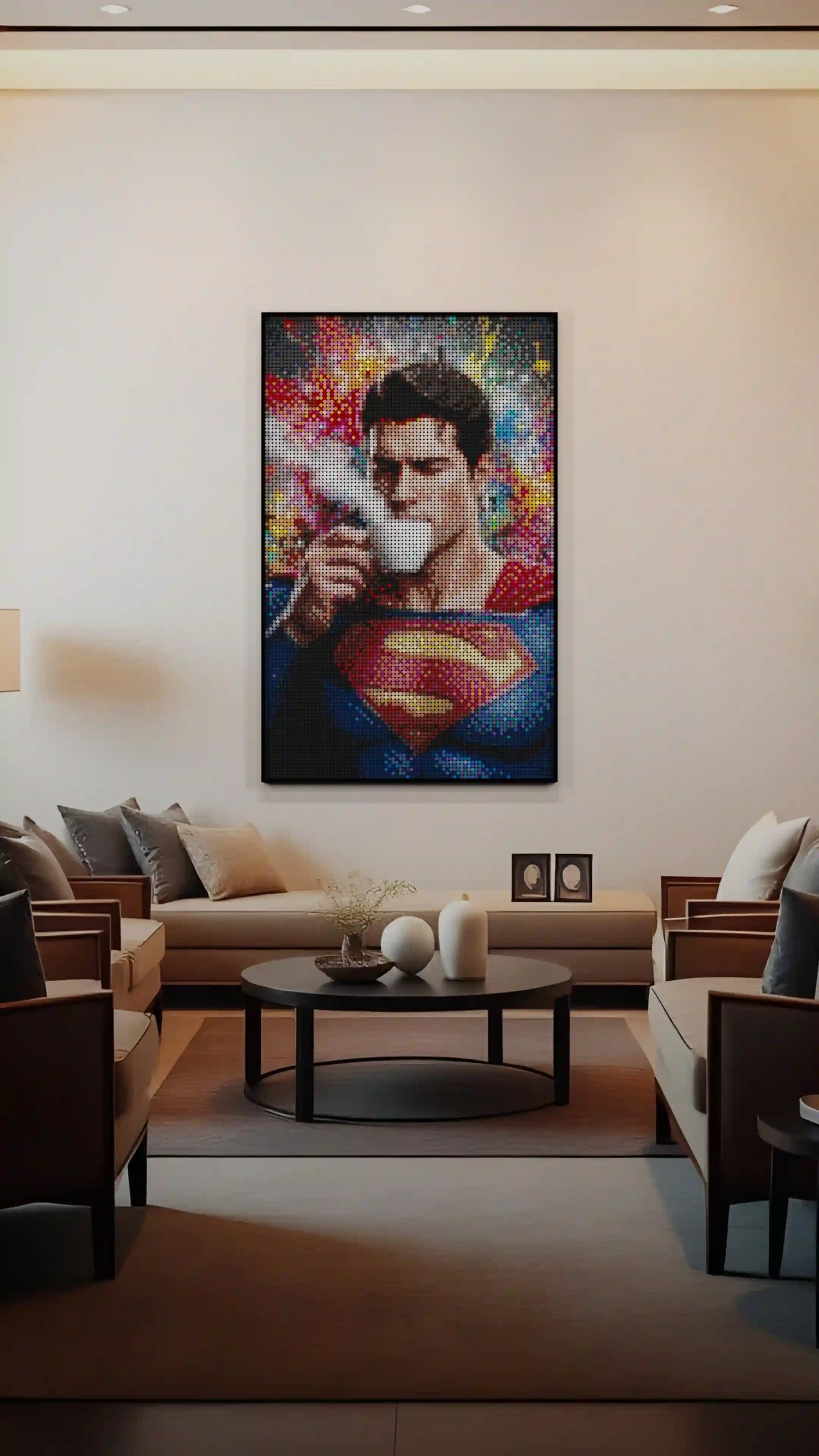 Man of Caffeine (10,769 Pieces)  | Brick-Art Mosaic Set