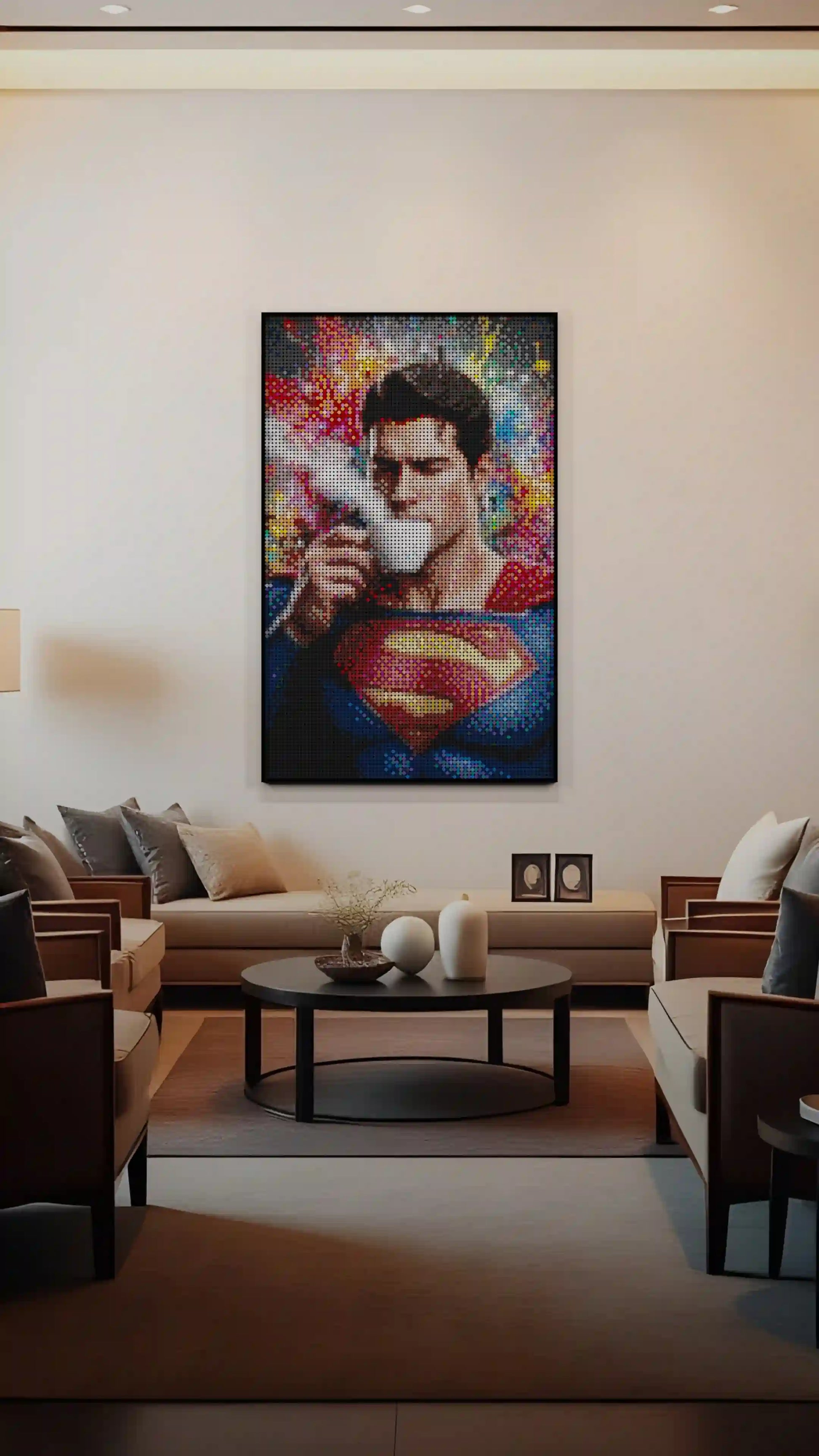 Man of Caffeine (10,769 Pieces)  | Brick-Art Mosaic Set
