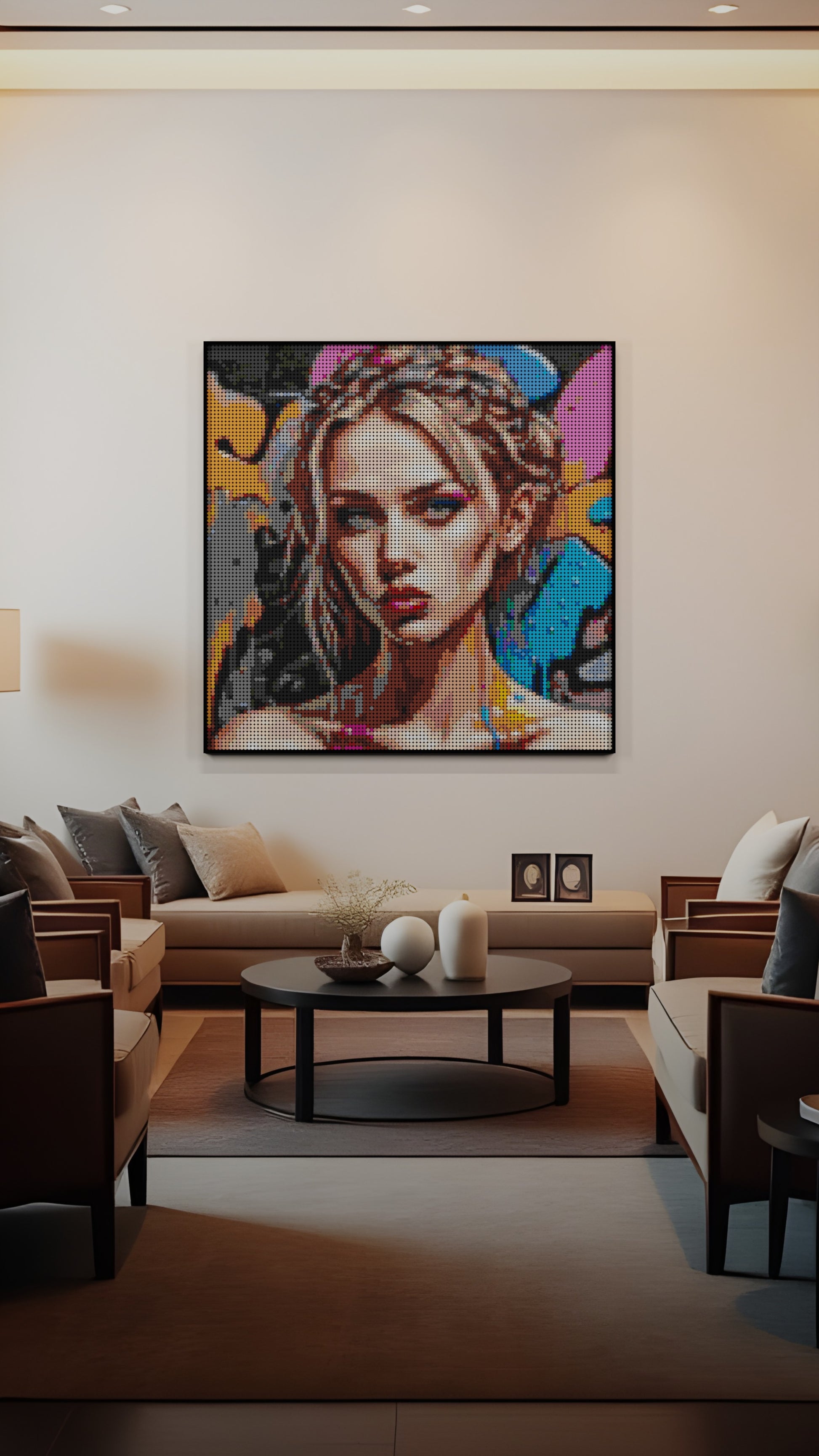 Canvas Muse (13,153 Pieces)  | Brick-Art Mosaic Set