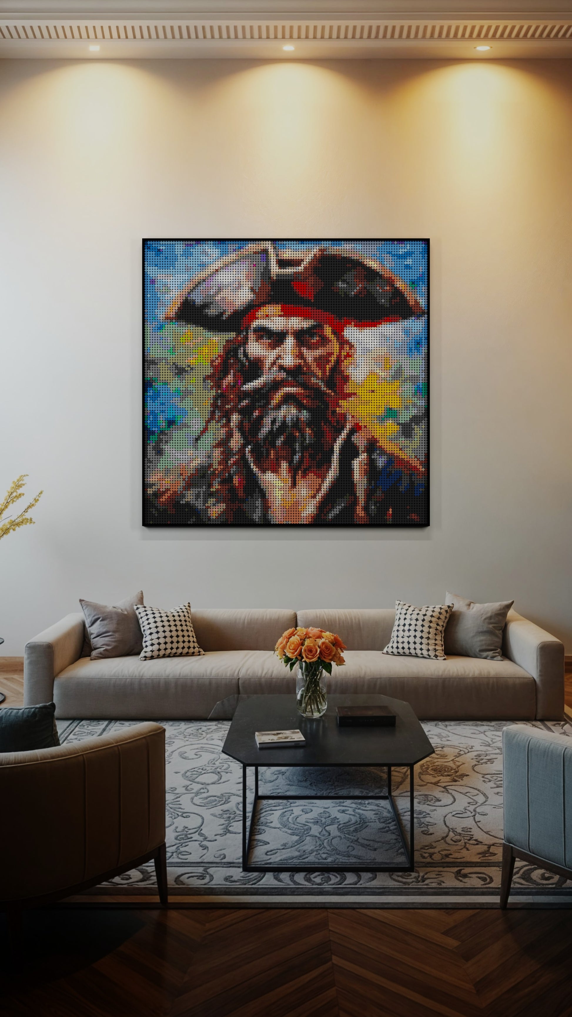 Captain Dreadheart (13,153 Pieces)  | Brick-Art Mosaic Set