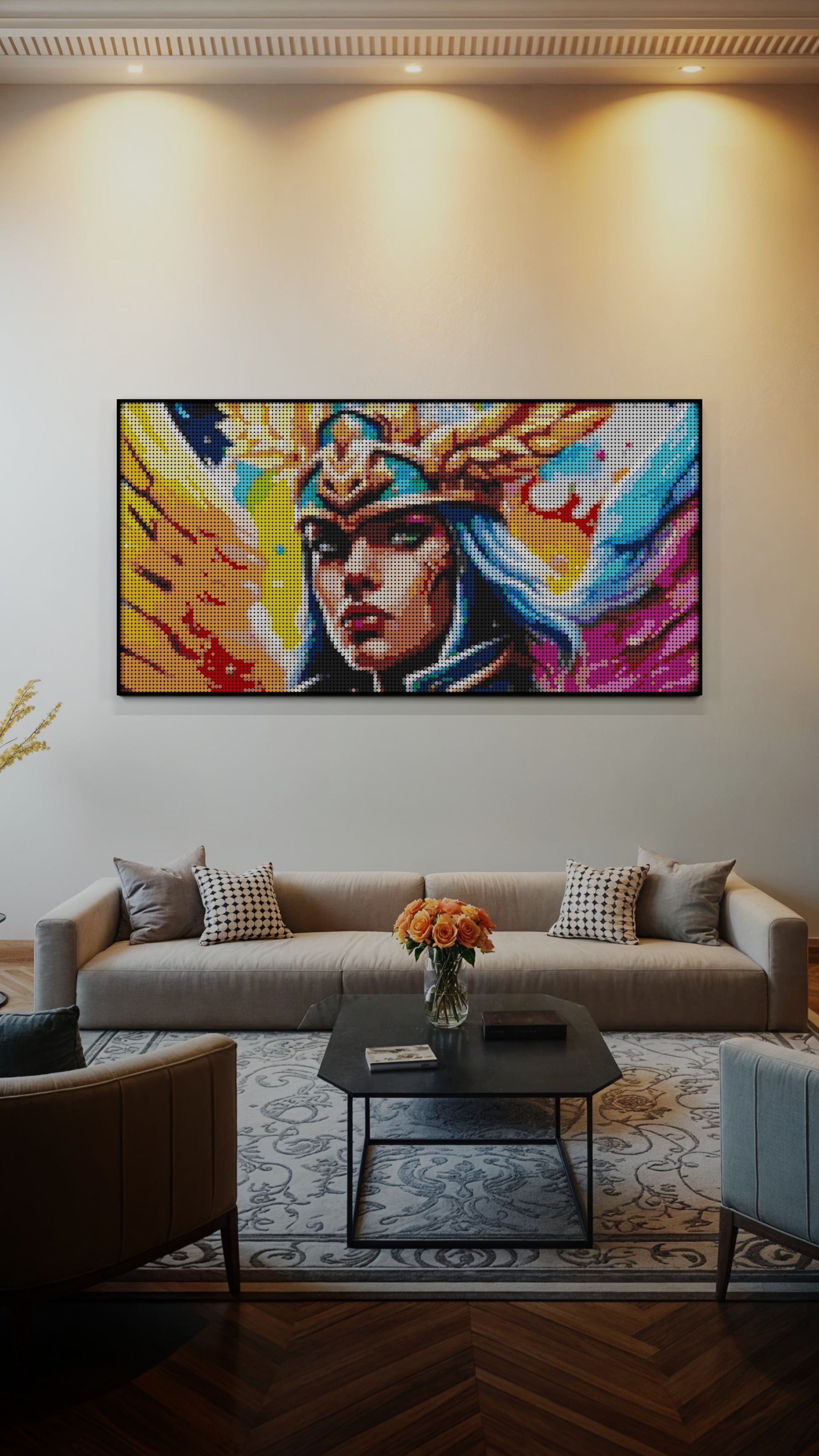 Valkyrie Vibrance (13,433 Pieces)  | Brick-Art Mosaic Set