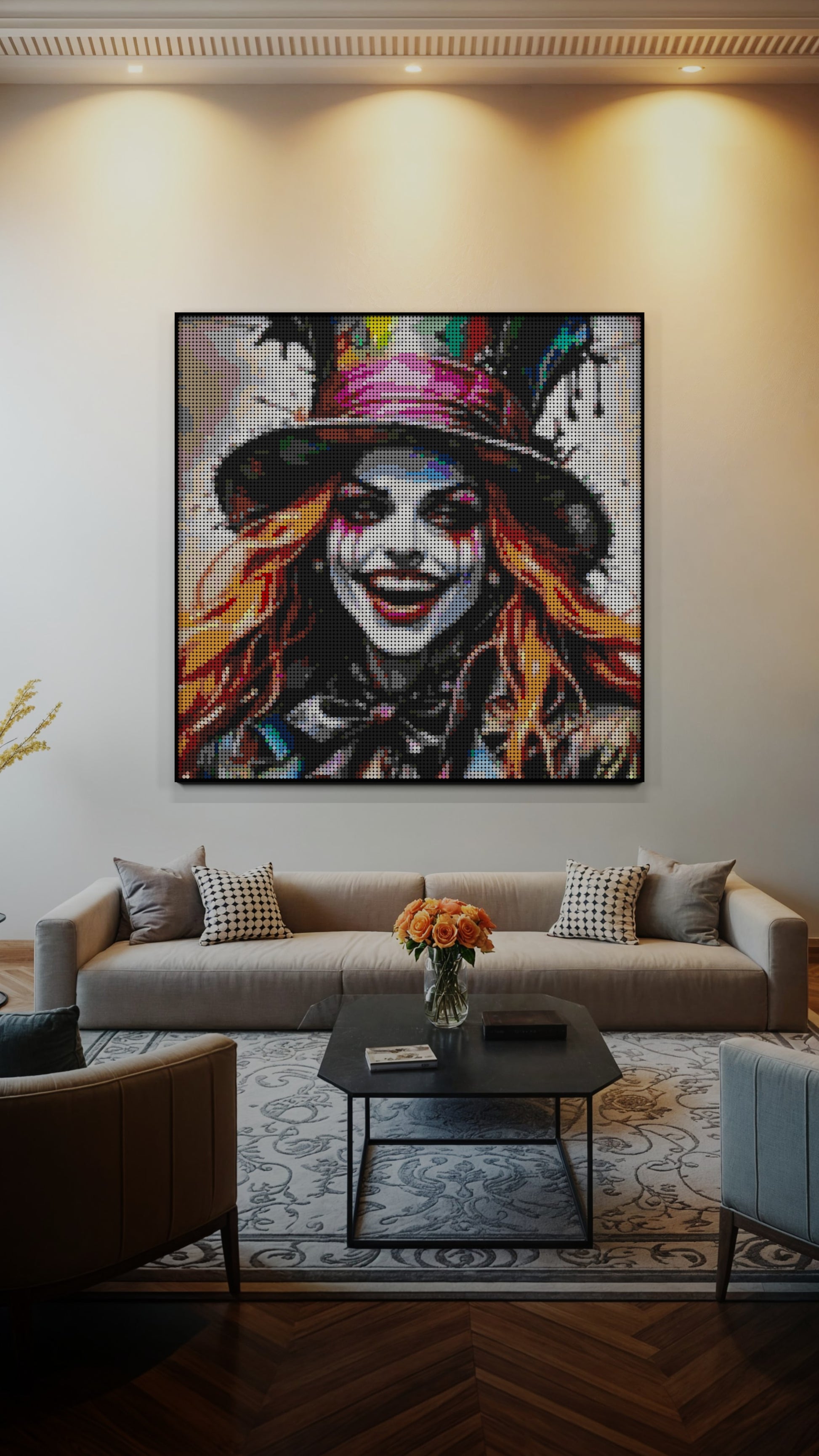 The Mad Hattress (17,132 Pieces)  | Brick-Art Mosaic Set