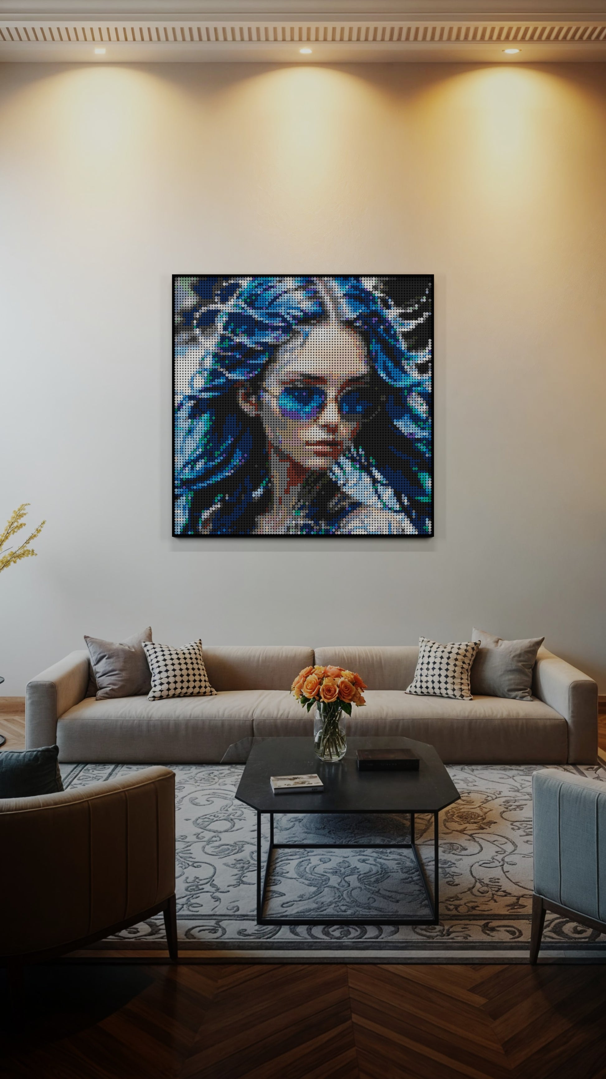 Aqua Enchantress (9,700 Pieces)  | Brick-Art Mosaic Set