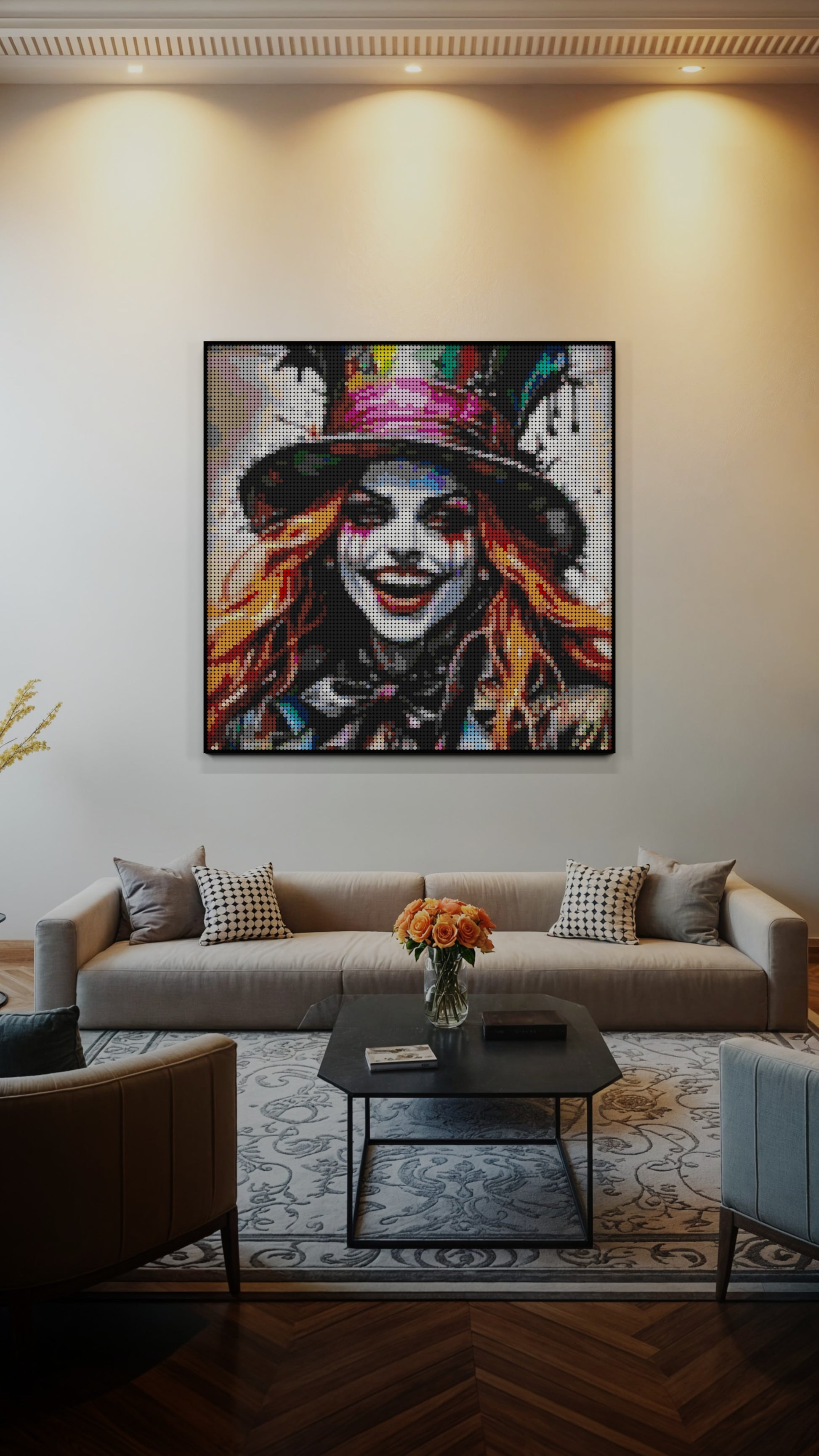 The Mad Hattress (13,153 Pieces)  | Brick-Art Mosaic Set
