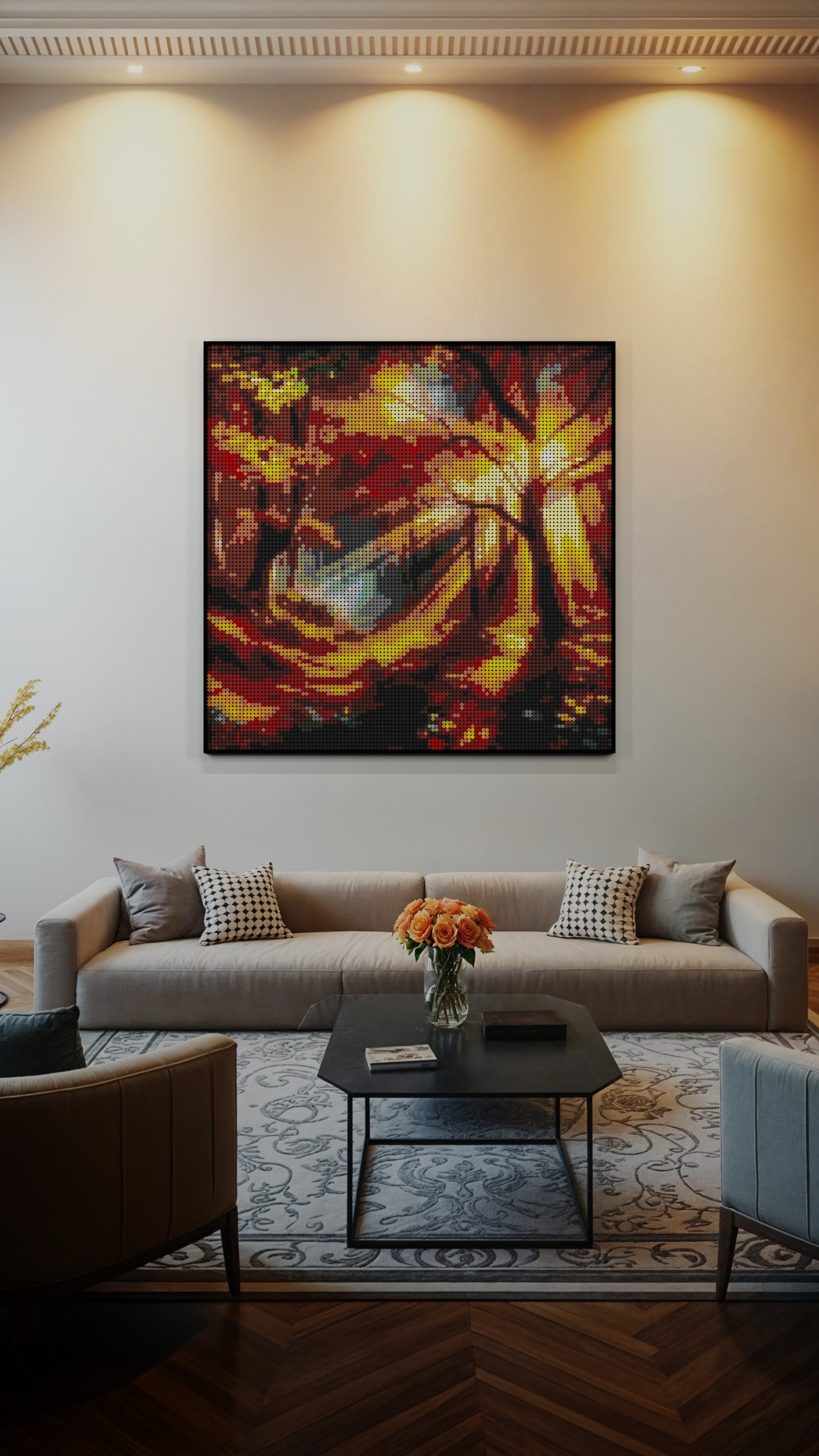 Autumn Sun (13,153 Pieces)  | Brick-Art Mosaic Set