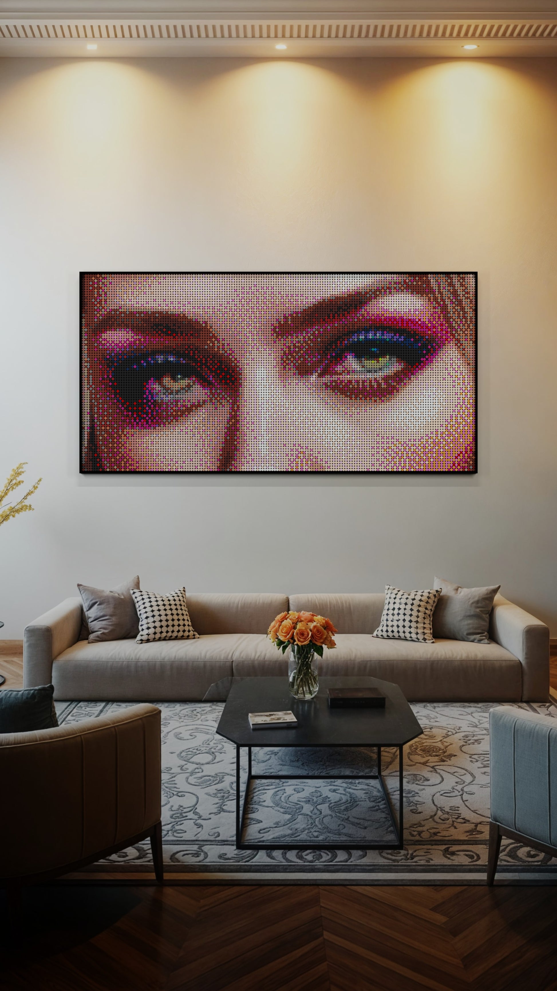 Canvas Muse (13,433 Pieces)  | Brick-Art Mosaic Set