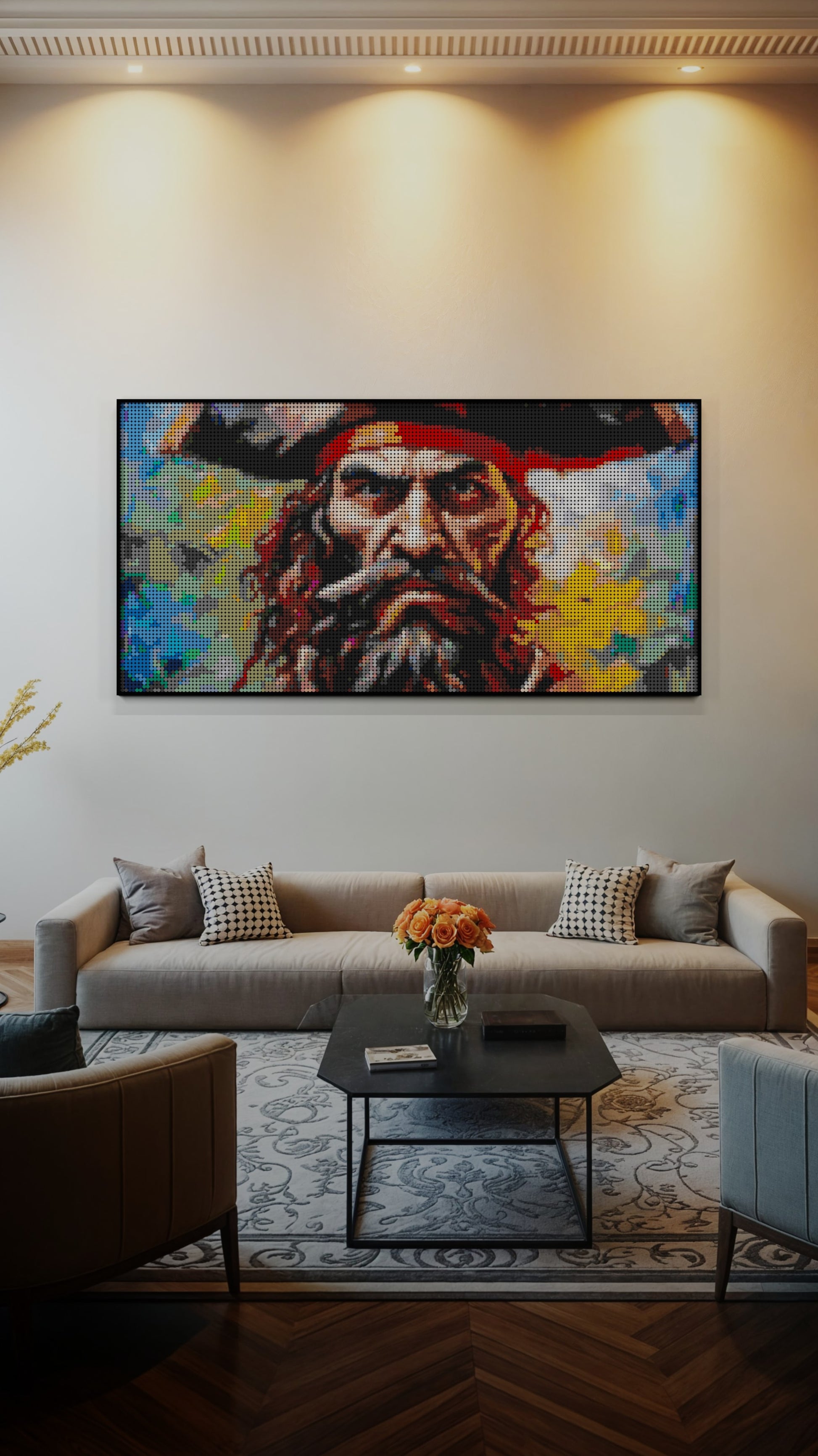 Captain Dreadheart (13,433 Pieces)  | Brick-Art Mosaic Set