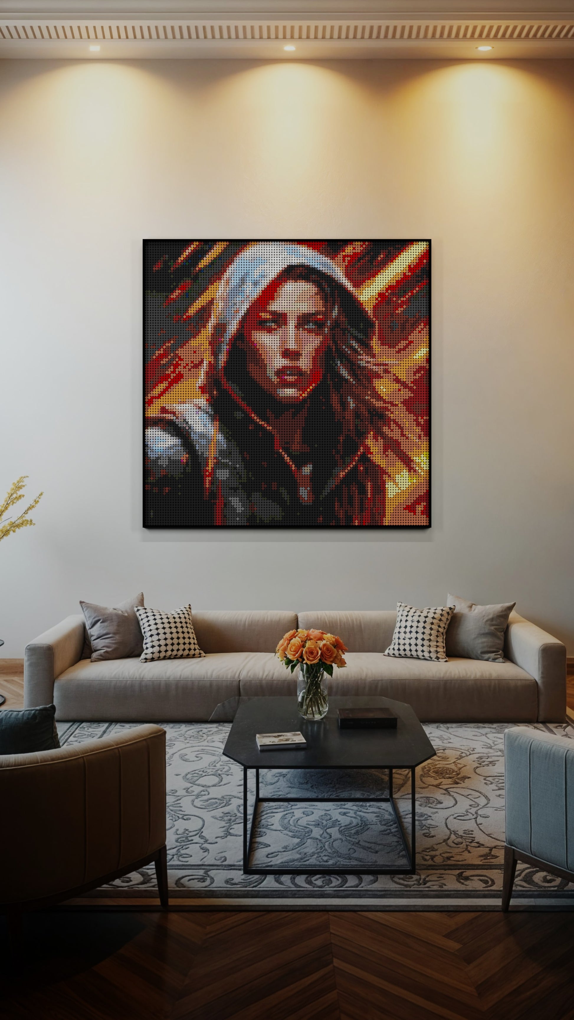 Leona Hellfire (13,153 Pieces)  | Brick-Art Mosaic Set