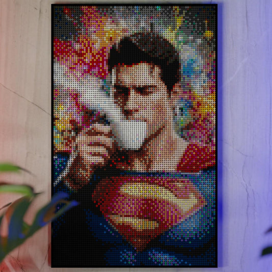 Man of Caffeine (10,769 Pieces)  | Brick-Art Mosaic Set