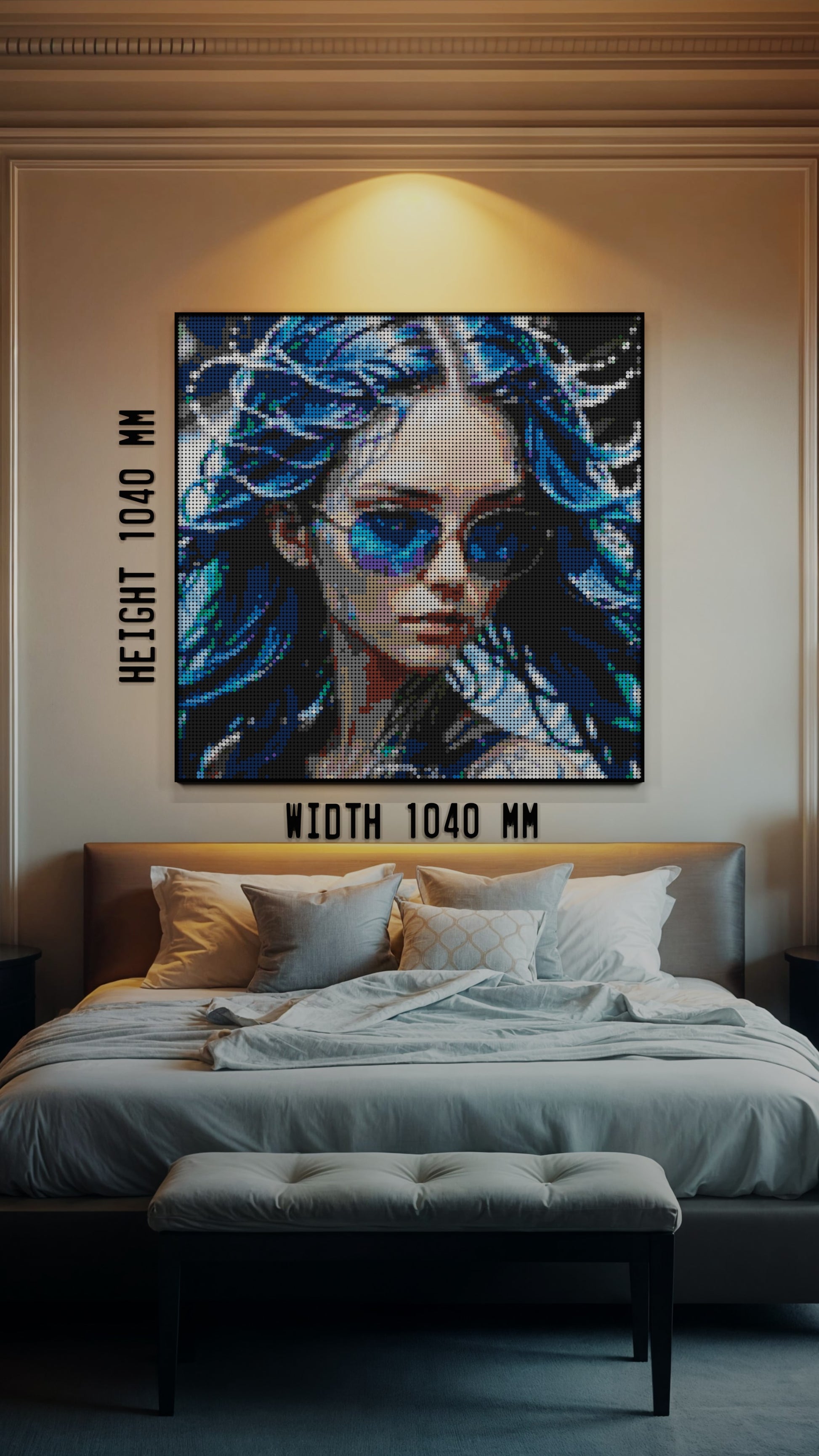 Aqua Enchantress (17,132 Pieces)  | Brick-Art Mosaic Set