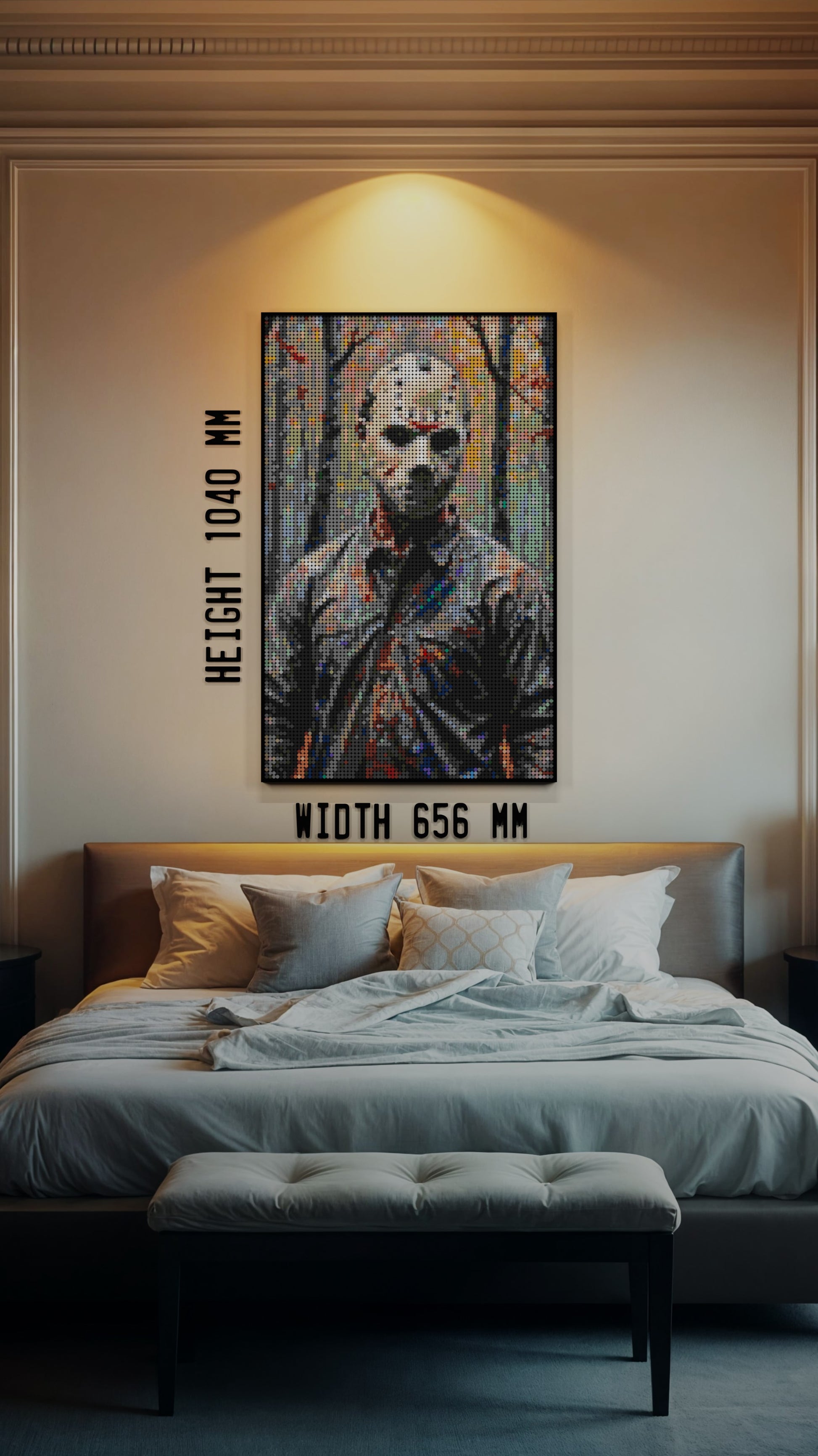 No Visitor Knocks (10,769 Pieces)  | Brick-Art Mosaic Set