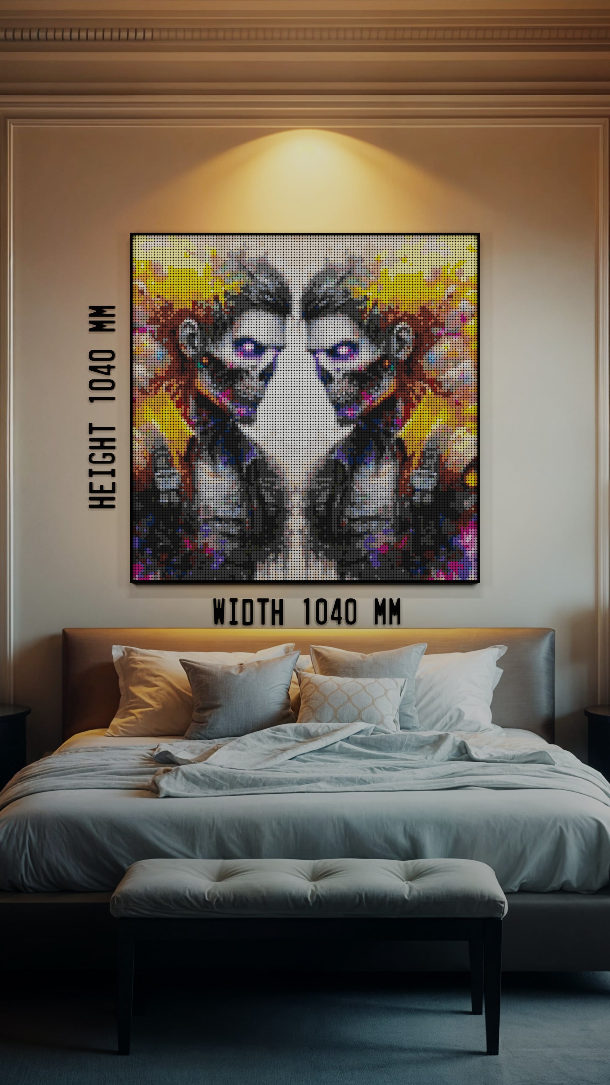 Veil of the Undead (17,132 Pieces)  | Brick-Art Mosaic Set