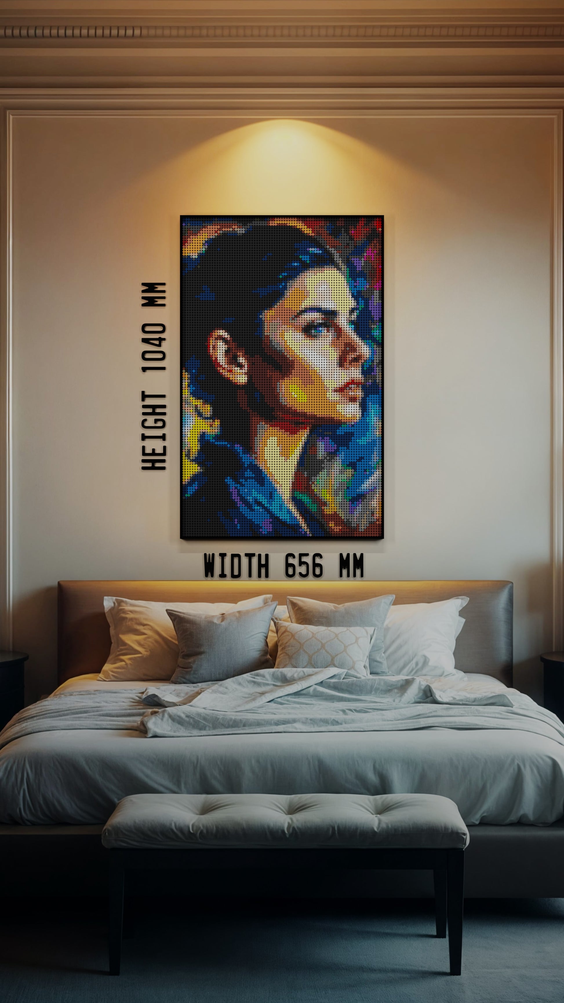 Freedoms Heartbeat (10,769 Pieces)  | Brick-Art Mosaic Set
