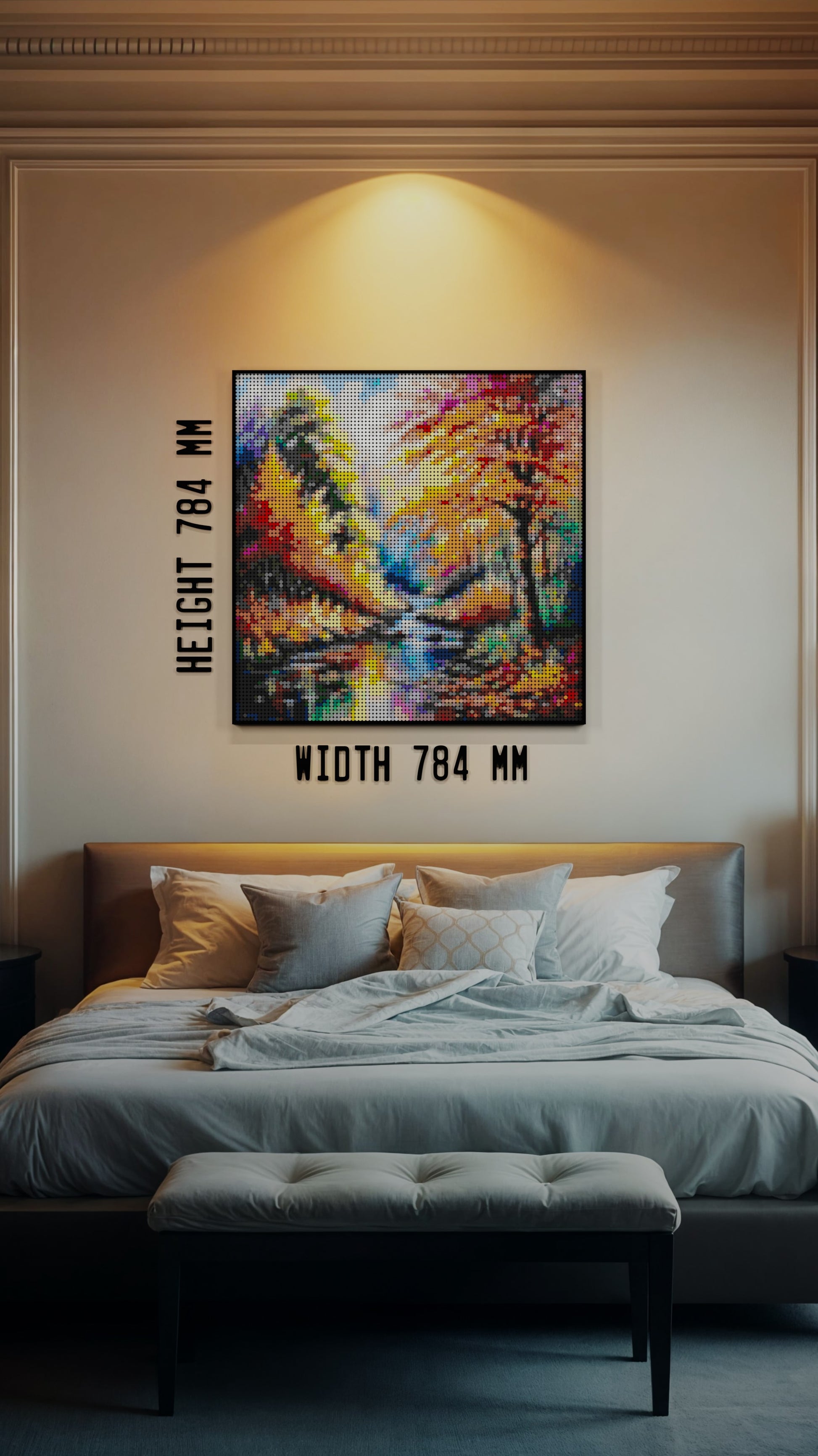 Streaming (9,700 Pieces)  | Brick-Art Mosaic Set