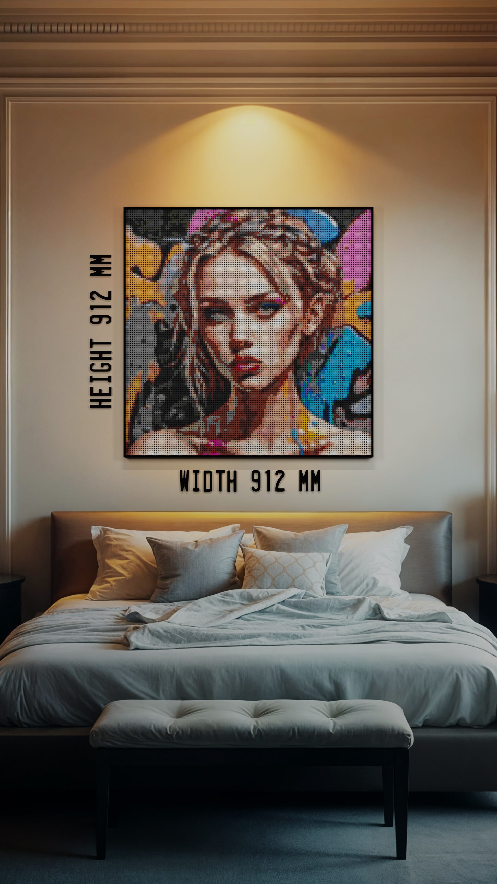 Canvas Muse (13,153 Pieces)  | Brick-Art Mosaic Set