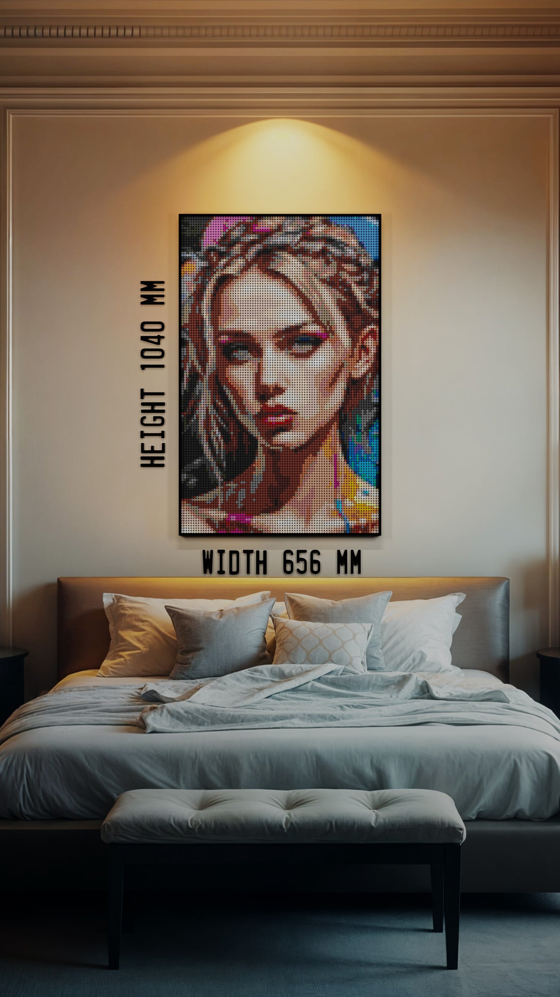 Canvas Muse (10,769 Pieces)  | Brick-Art Mosaic Set