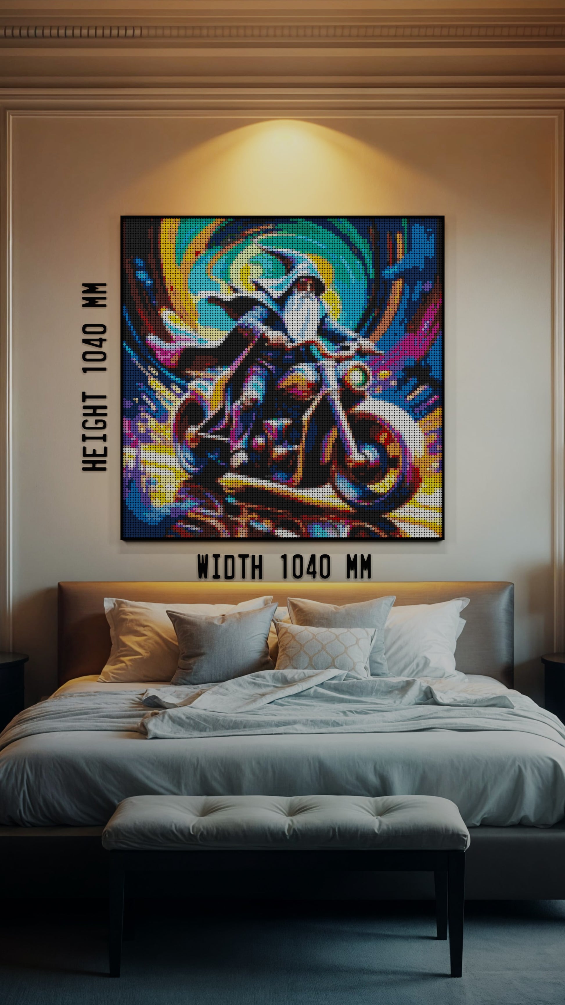 The Rune Roadster (17,132 Pieces)  | Brick-Art Mosaic Set