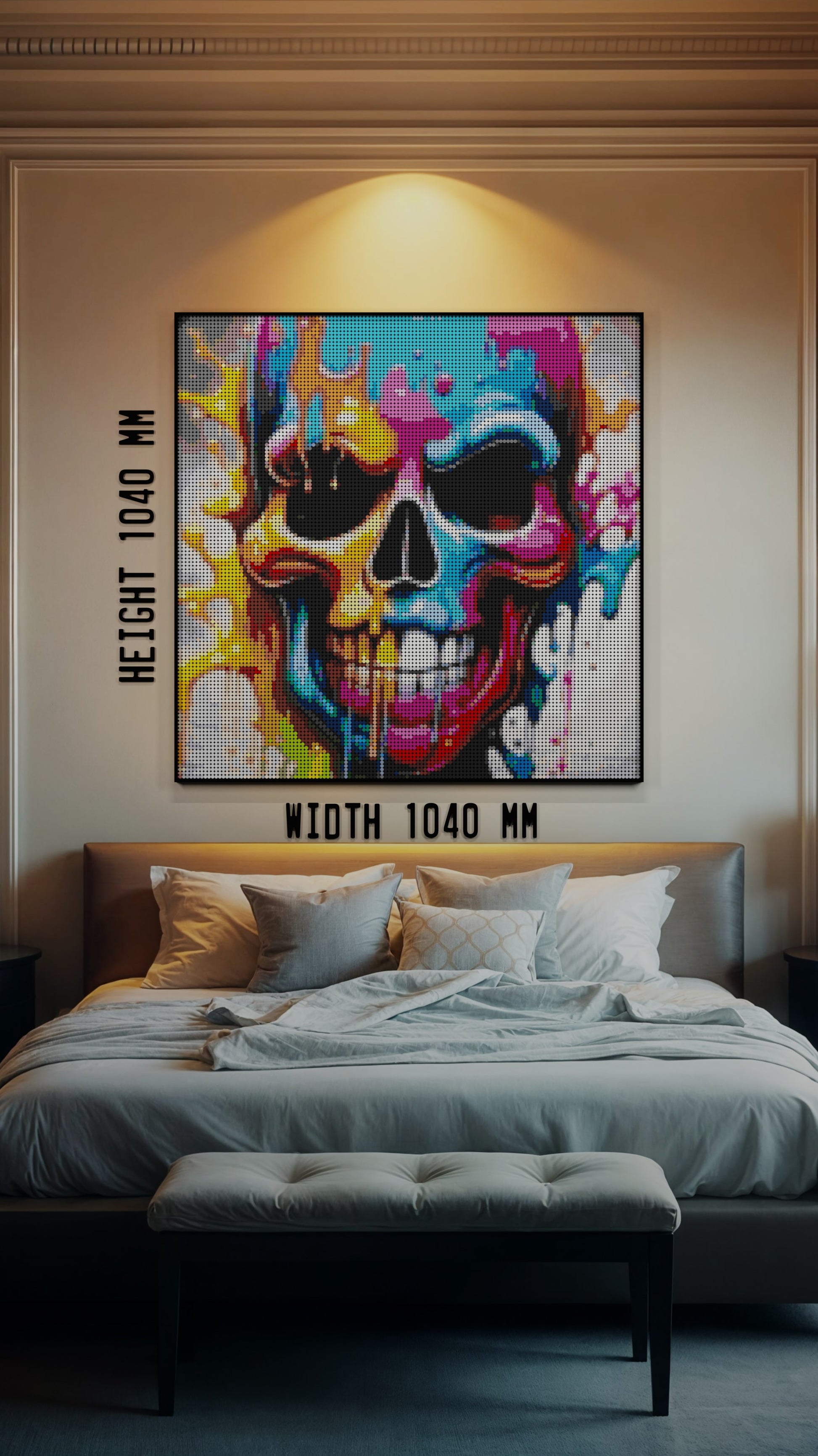 Vivid Decay (17,132 Pieces)  | Brick-Art Mosaic Set