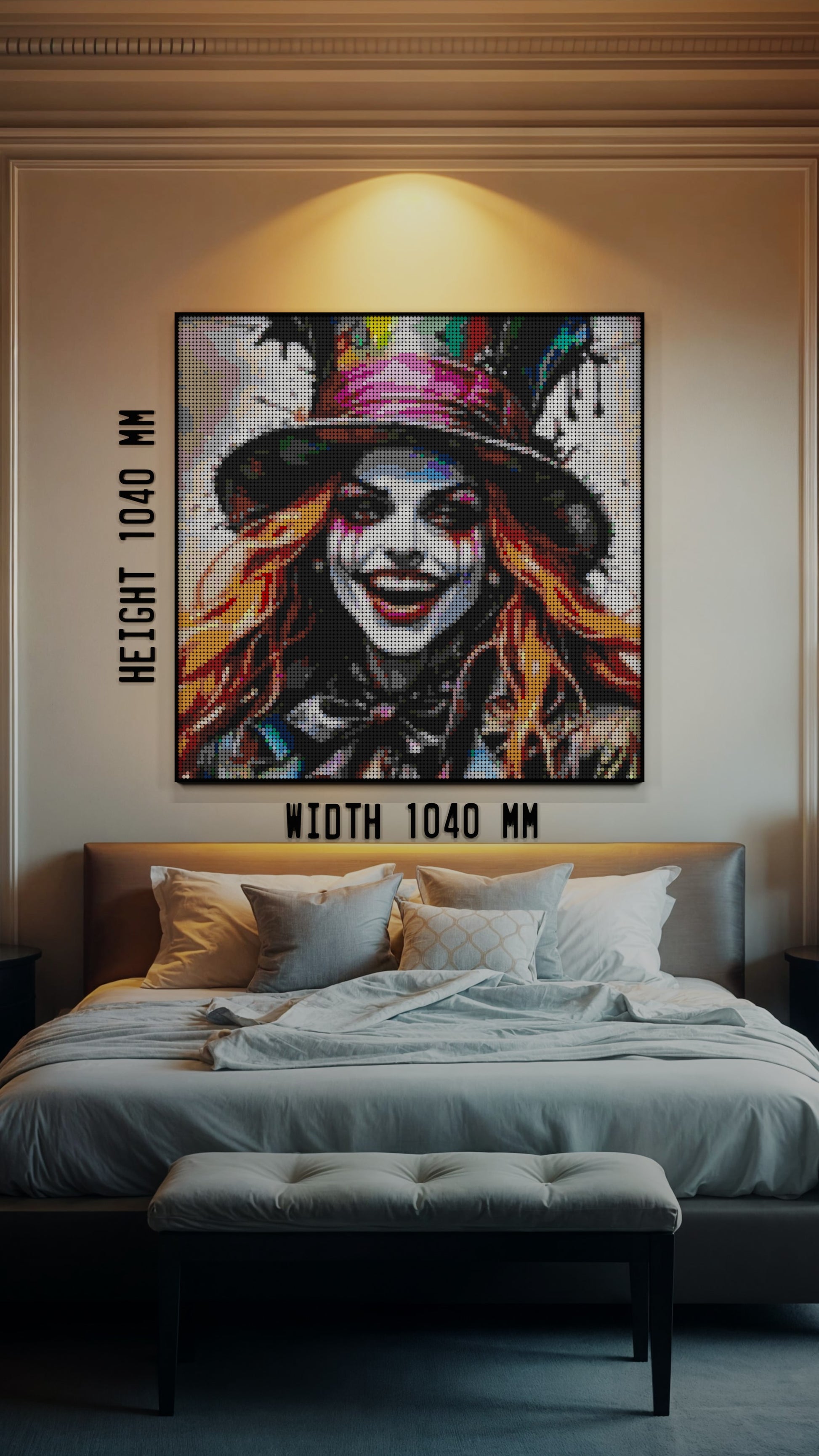 The Mad Hattress (17,132 Pieces)  | Brick-Art Mosaic Set