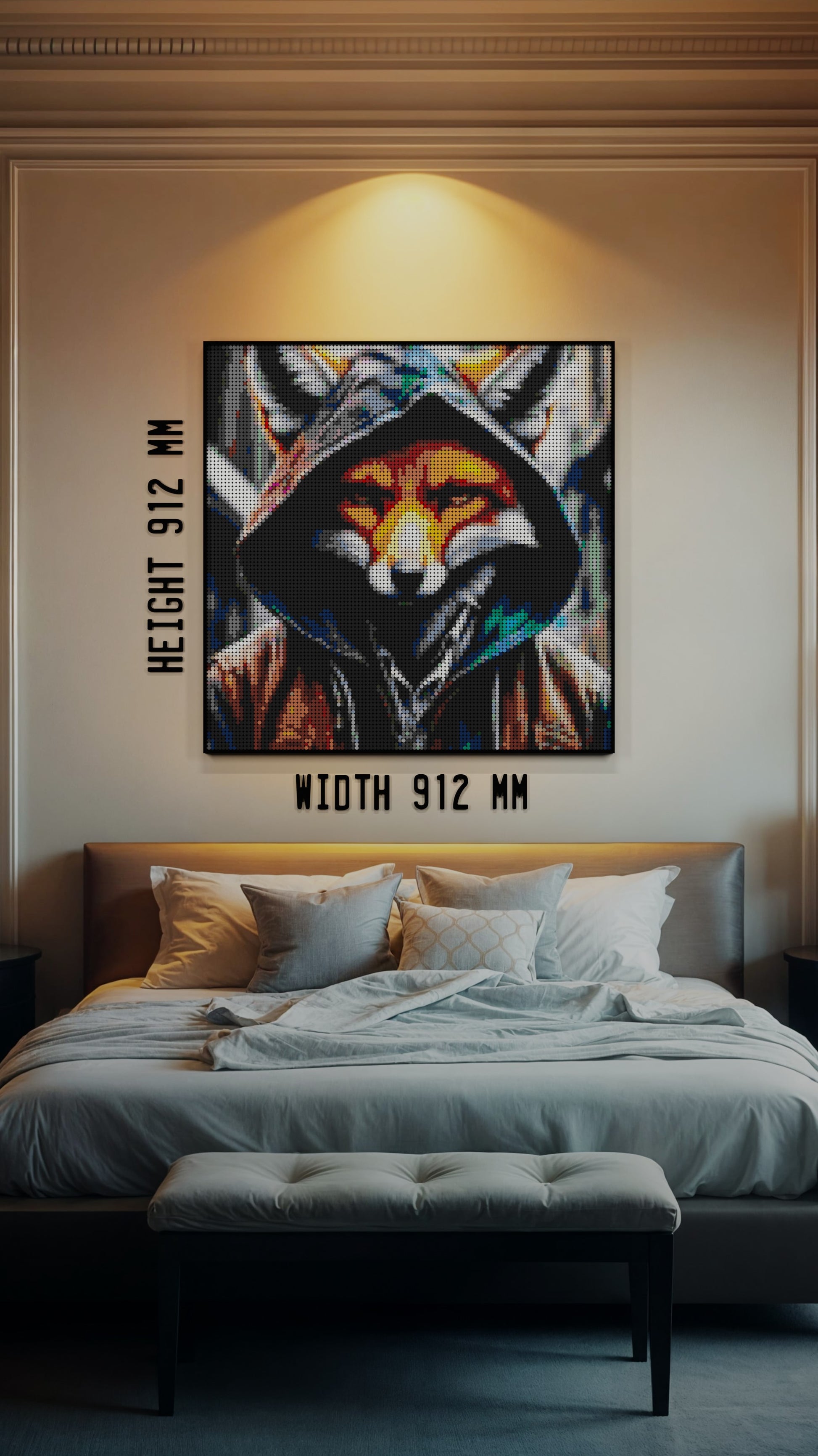Fok-C (13,153 Pieces)  | Brick-Art Mosaic Set