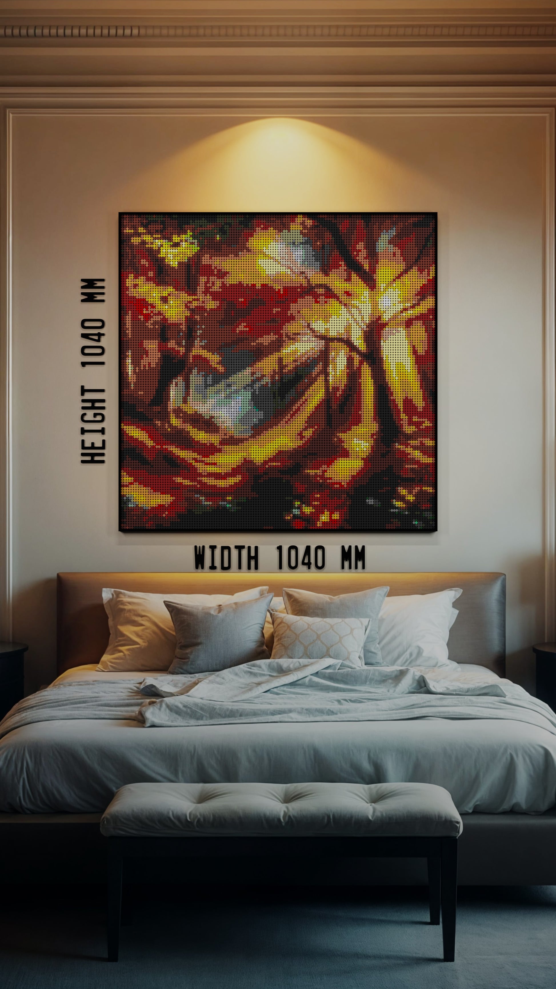 Autumn Sun (17,132 Pieces)  | Brick-Art Mosaic Set