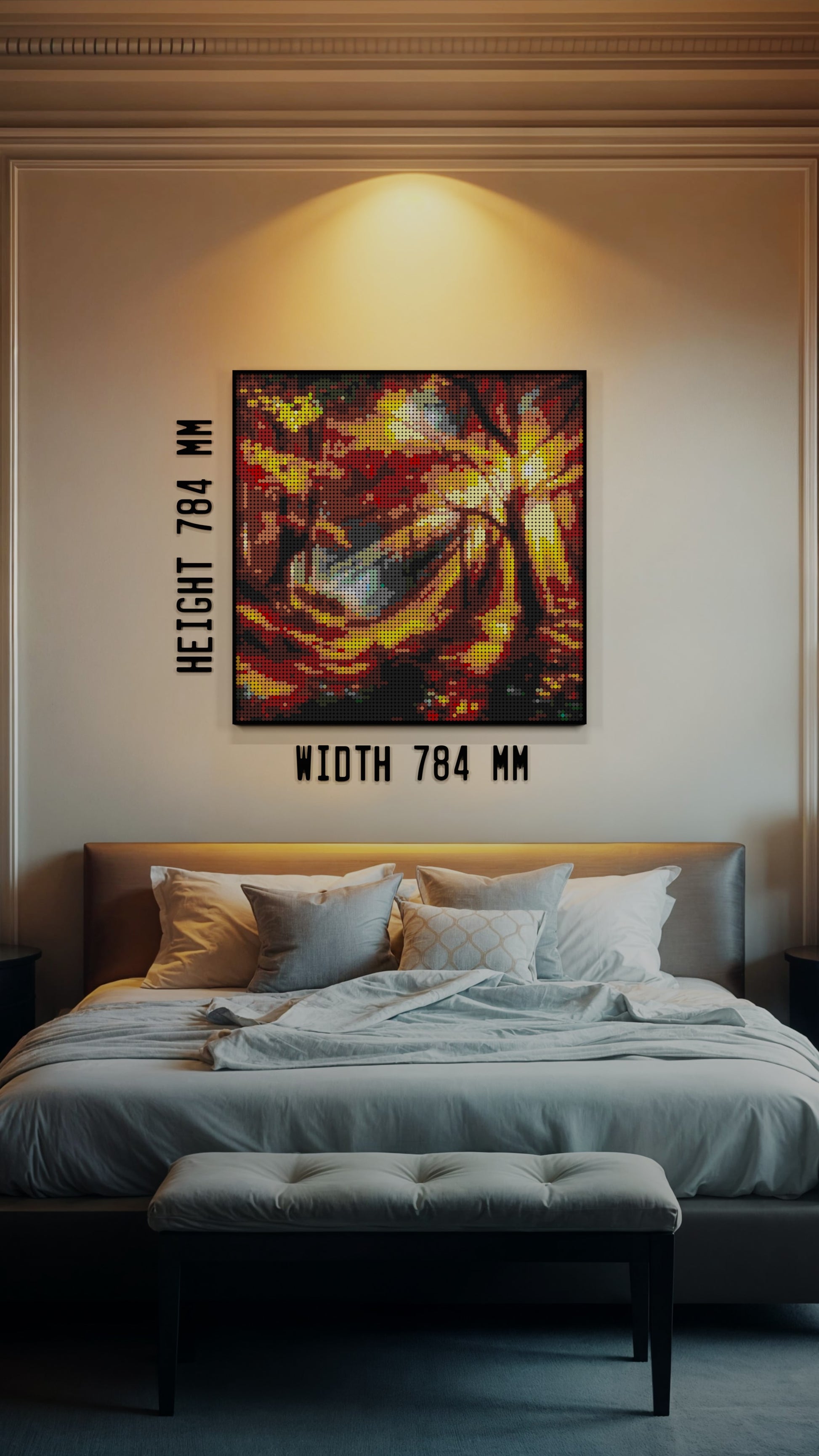 Autumn Sun (9,700 Pieces)  | Brick-Art Mosaic Set