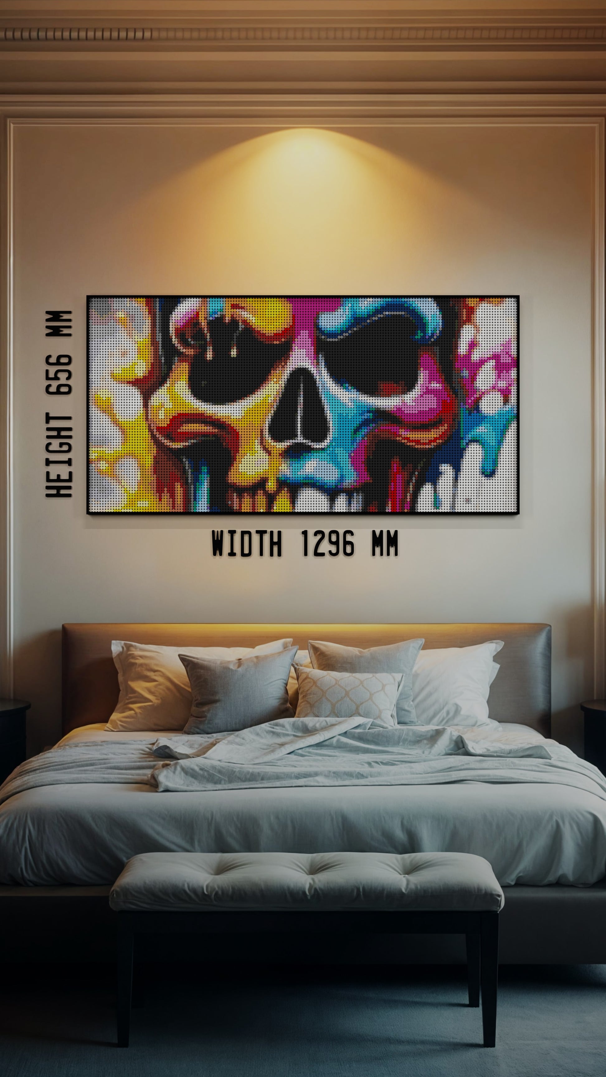 Vivid Decay (13,433 Pieces)  | Brick-Art Mosaic Set