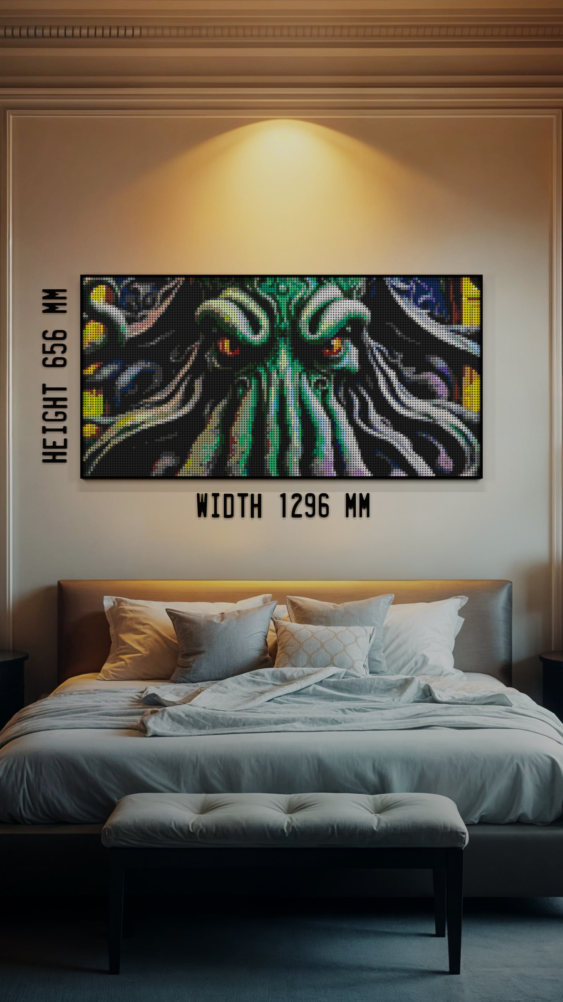 Arrival of Cthulhu (13,433 Pieces)  | Brick-Art Mosaic Set
