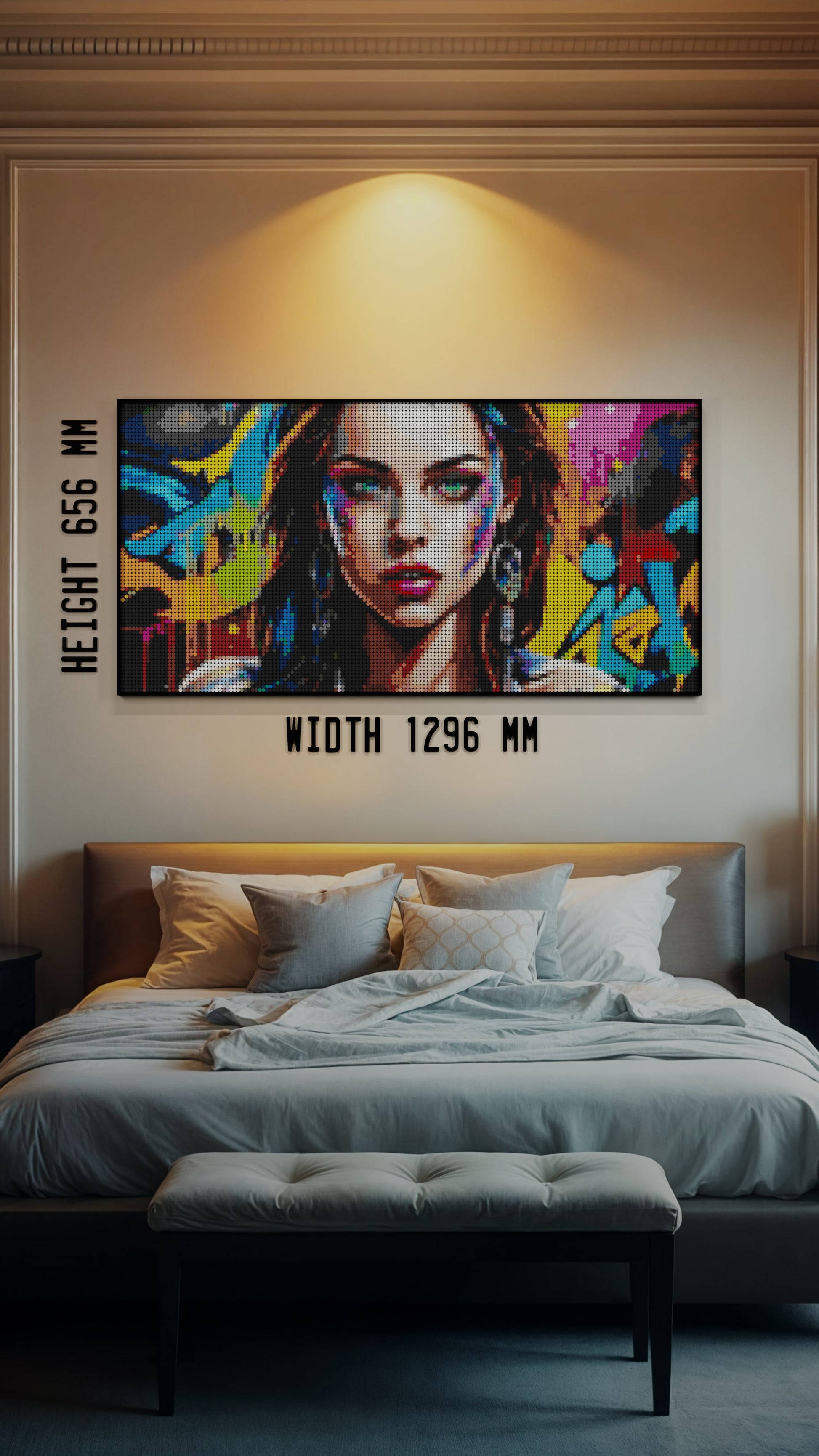 Euphoria in Motion (13,433 Pieces)  | Brick-Art Mosaic Set