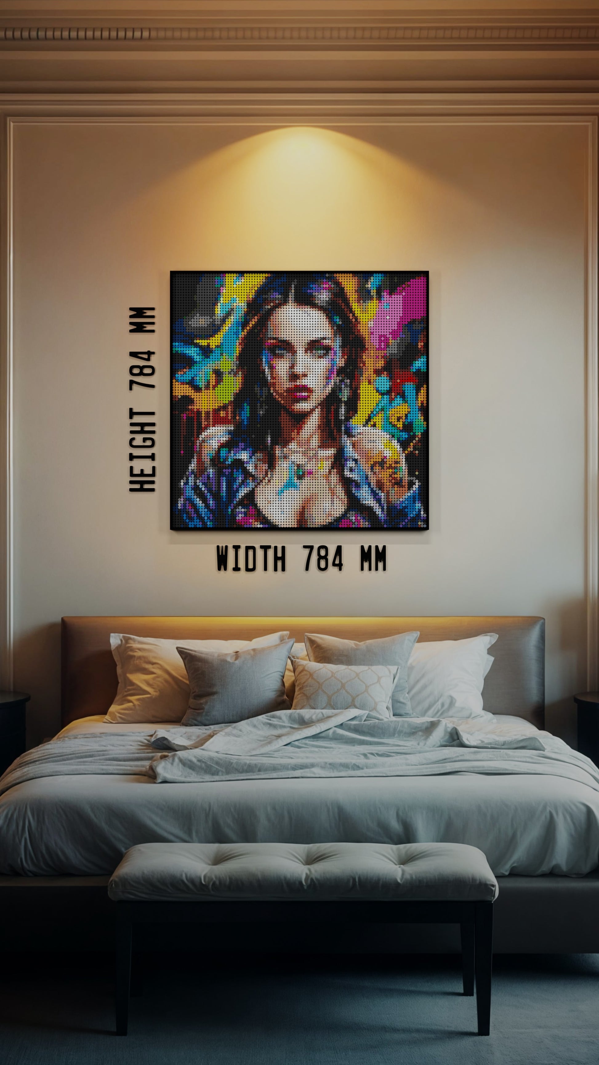 Euphoria in Motion (9,700 Pieces)  | Brick-Art Mosaic Set