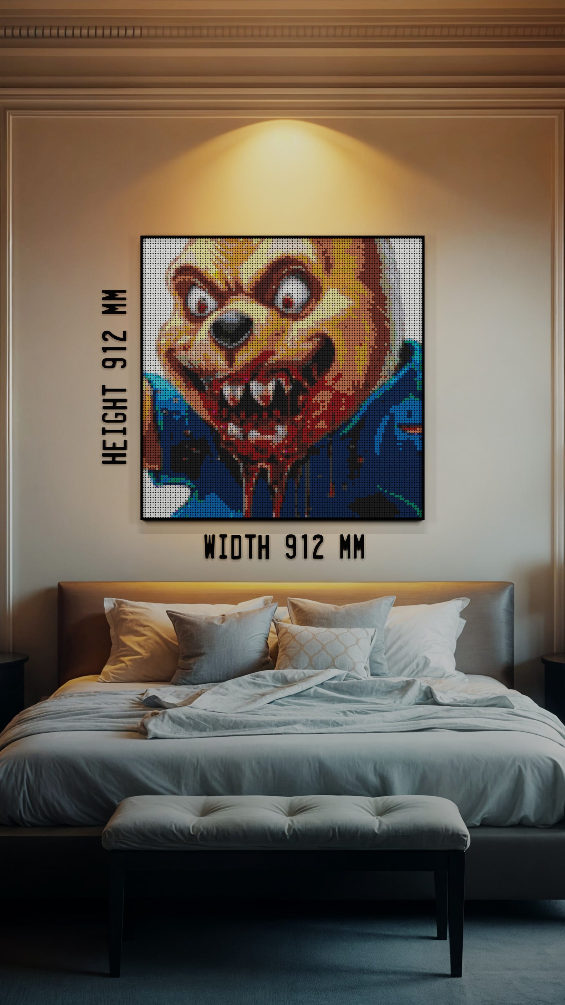Honey on the Brain (13,153 Pieces)  | Brick-Art Mosaic Set
